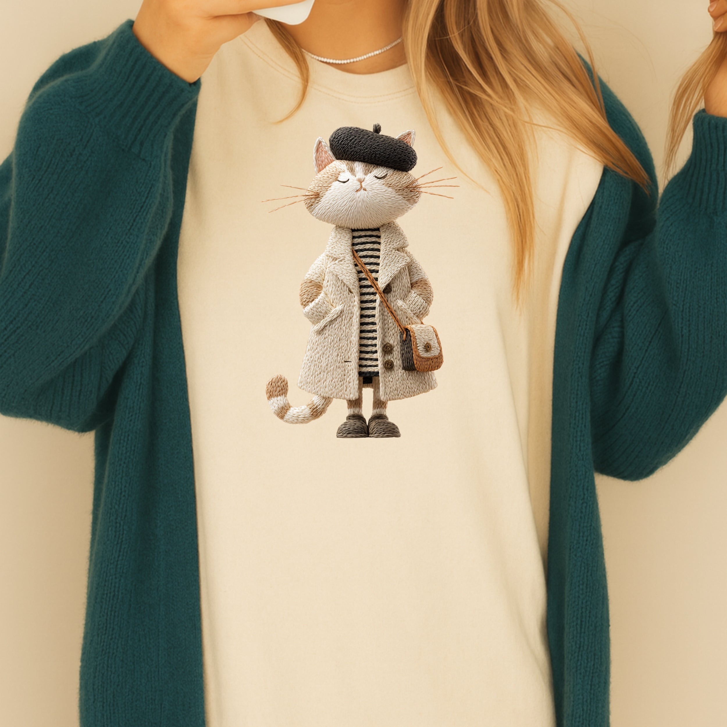 Paris Dame T-Shirt – L’Élégance à Paris