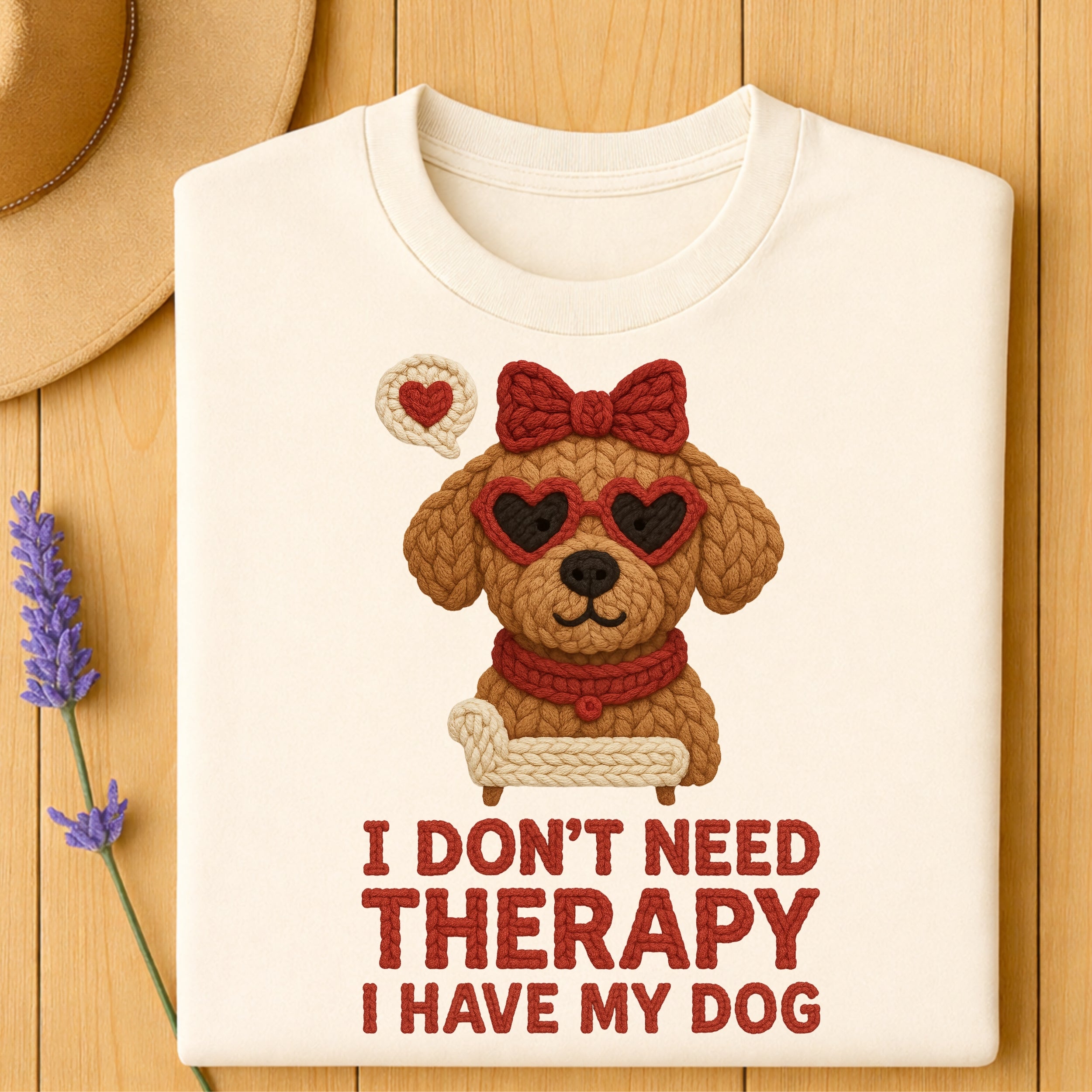 I Don't Need Therapy I Have My Dog T-shirt