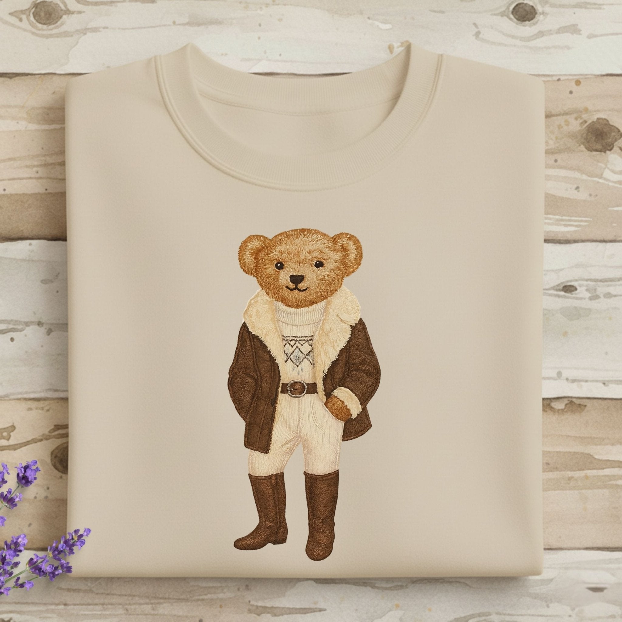 Equestrian Teddy Sweatshirt - Craig Michael Design