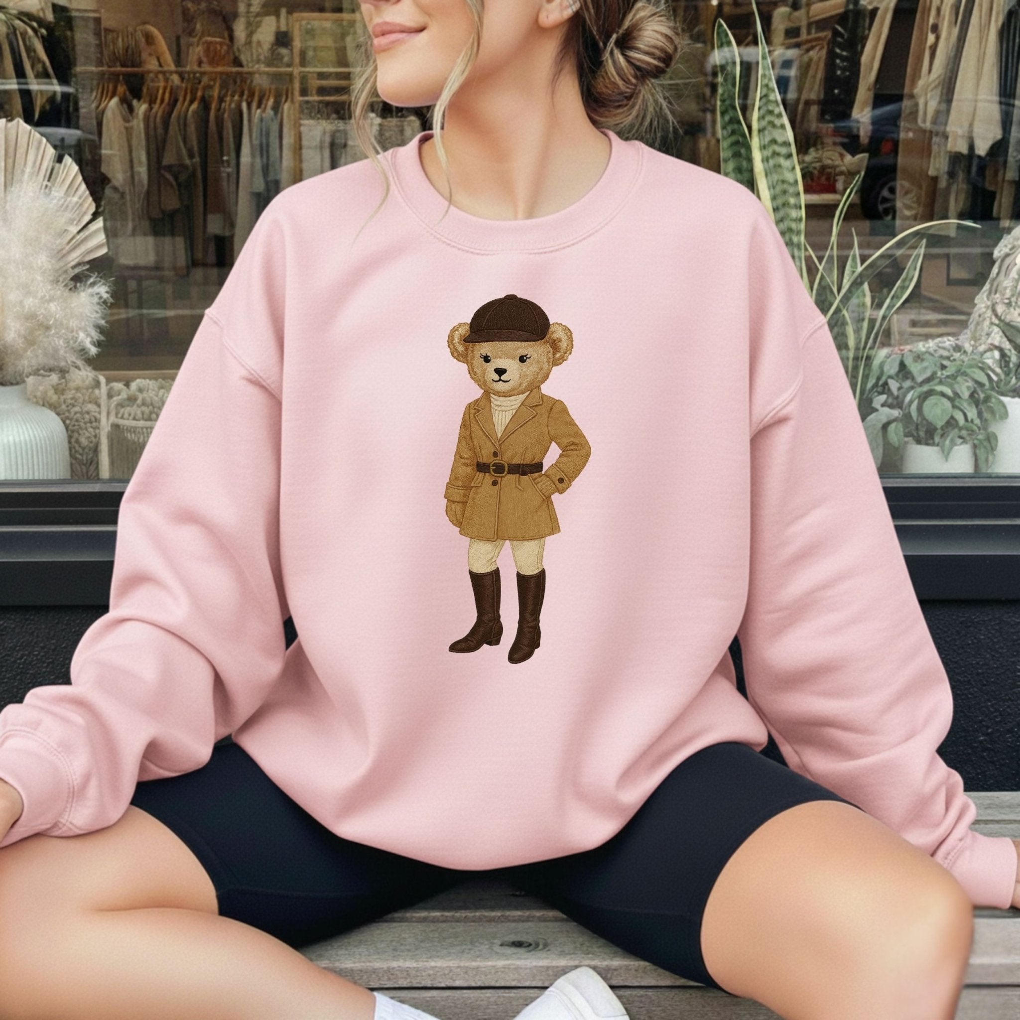 Equestrian Teddy Sweatshirt - Craig Michael Design