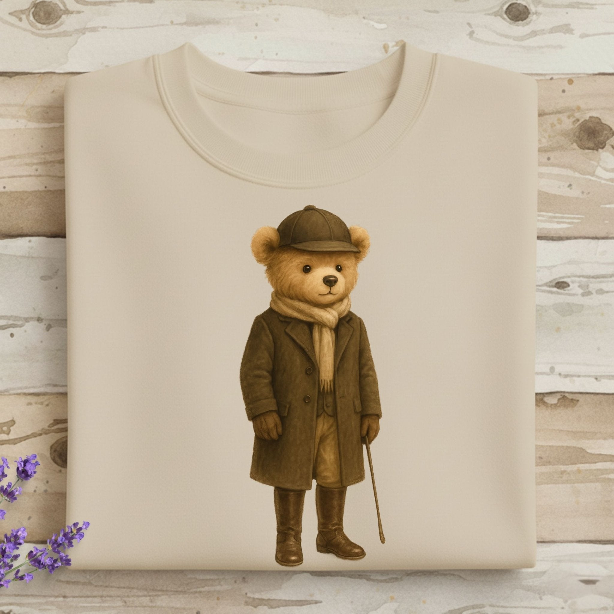 Equestrian Winter Teddy Sweatshirt - Craig Michael Design