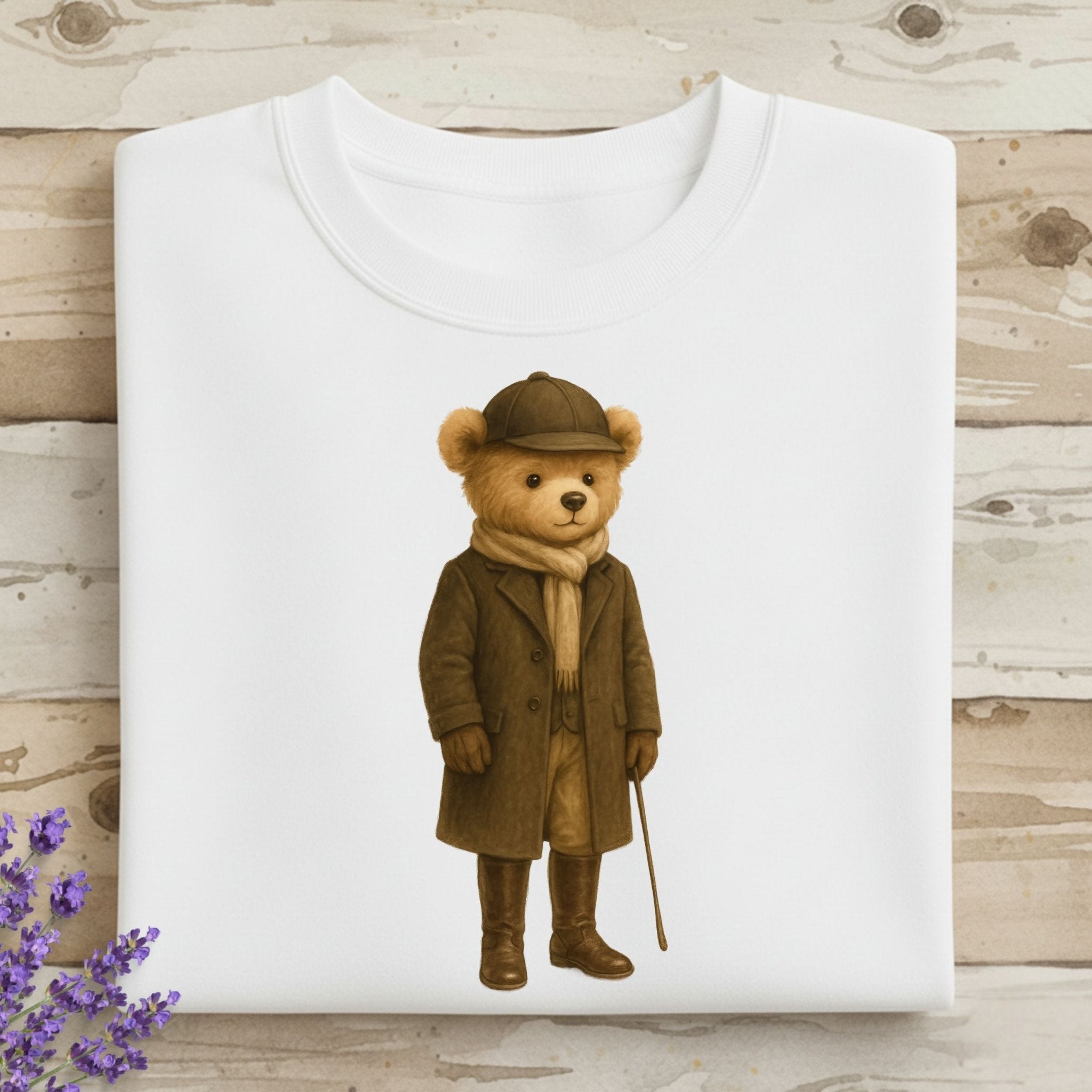 Equestrian Winter Teddy Sweatshirt - Craig Michael Design