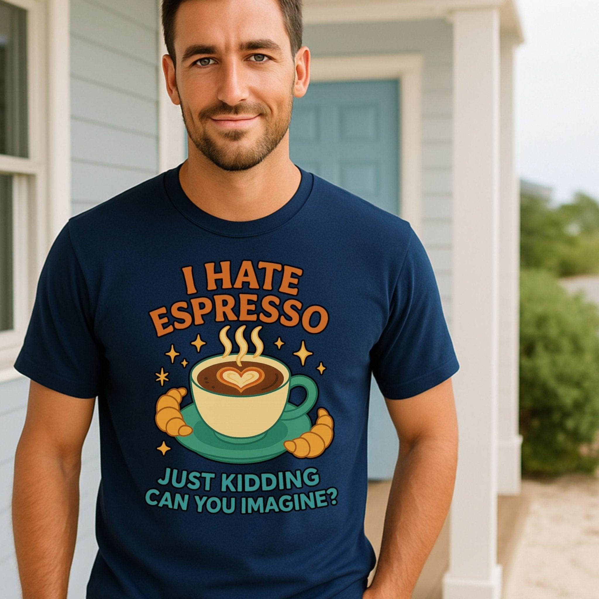 Espresso Lover T-Shirt, Funny Coffee Shirt - Craig Michael Design