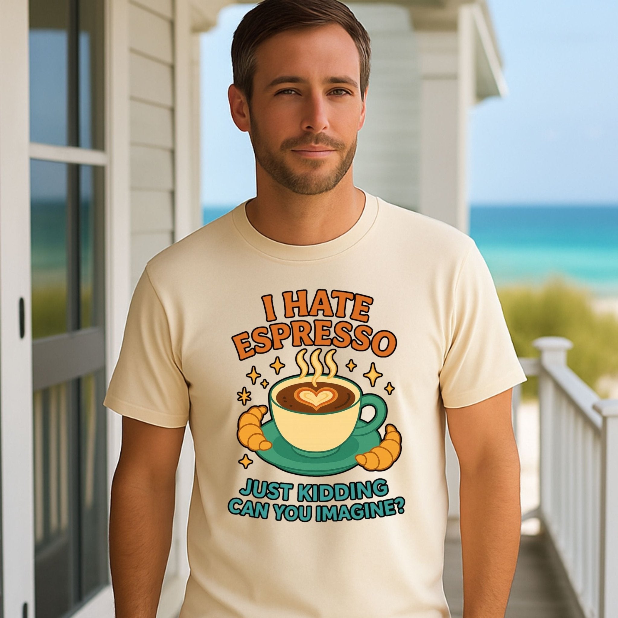 Espresso Lover T-Shirt, Funny Coffee Shirt - Craig Michael Design