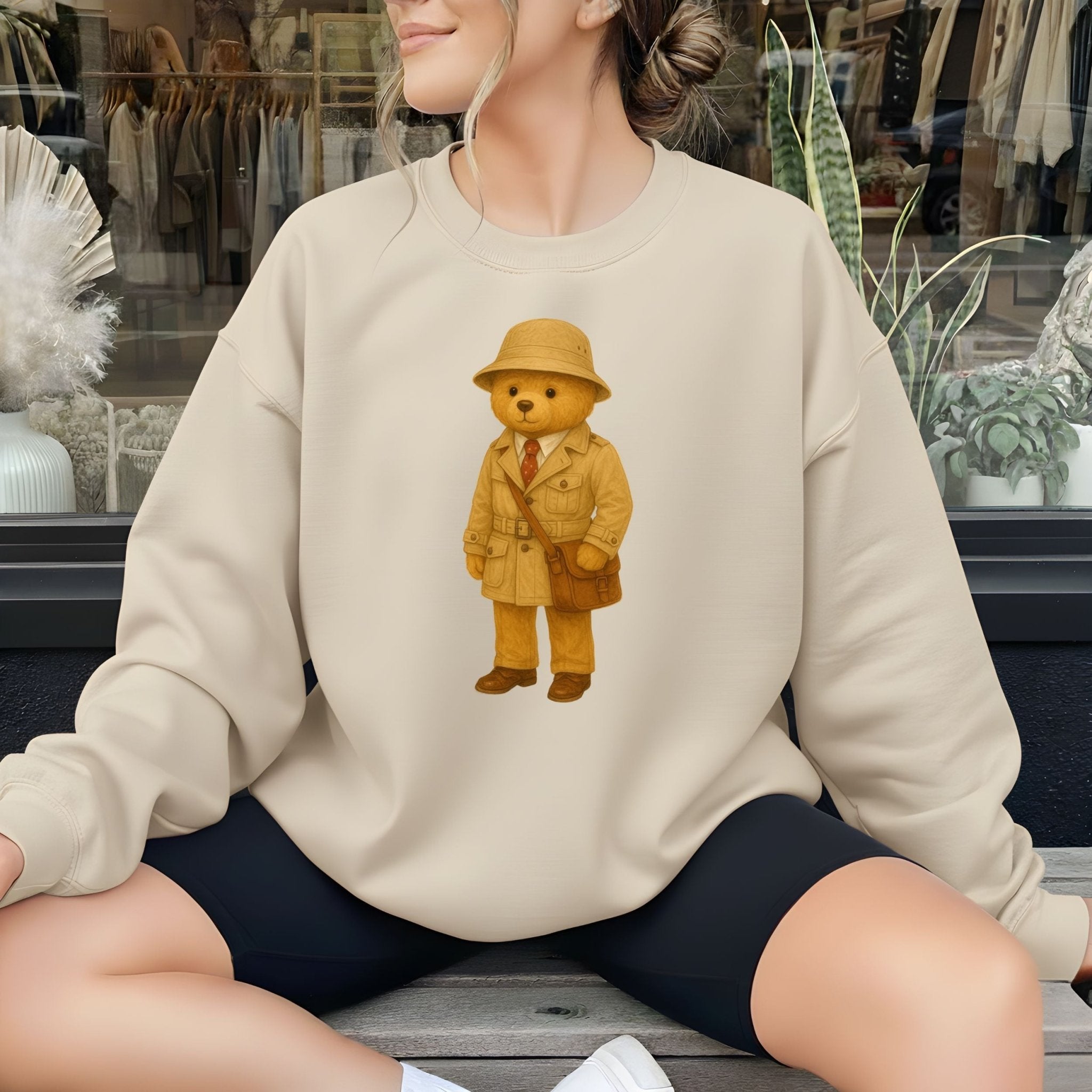 Explorer Teddy Sweatshirt - Craig Michael Design