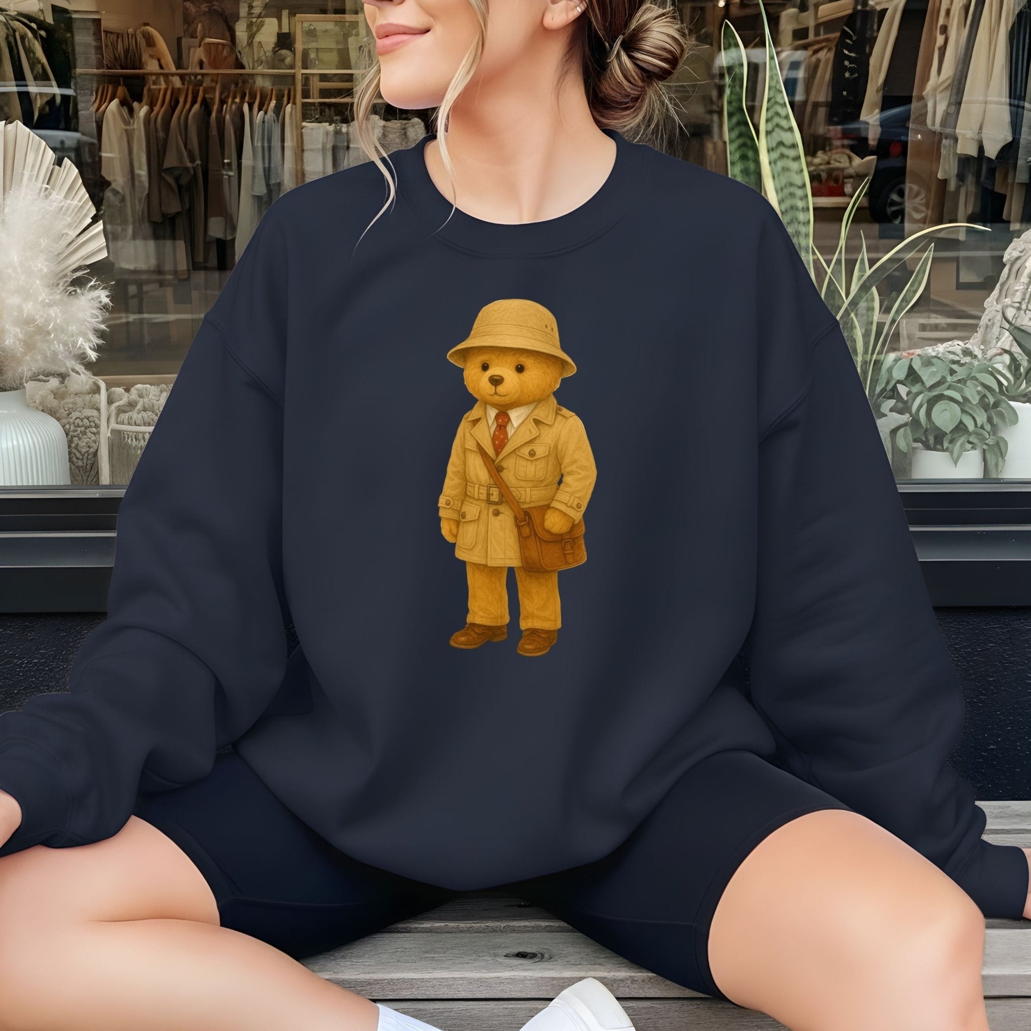 Explorer Teddy Sweatshirt - Craig Michael Design