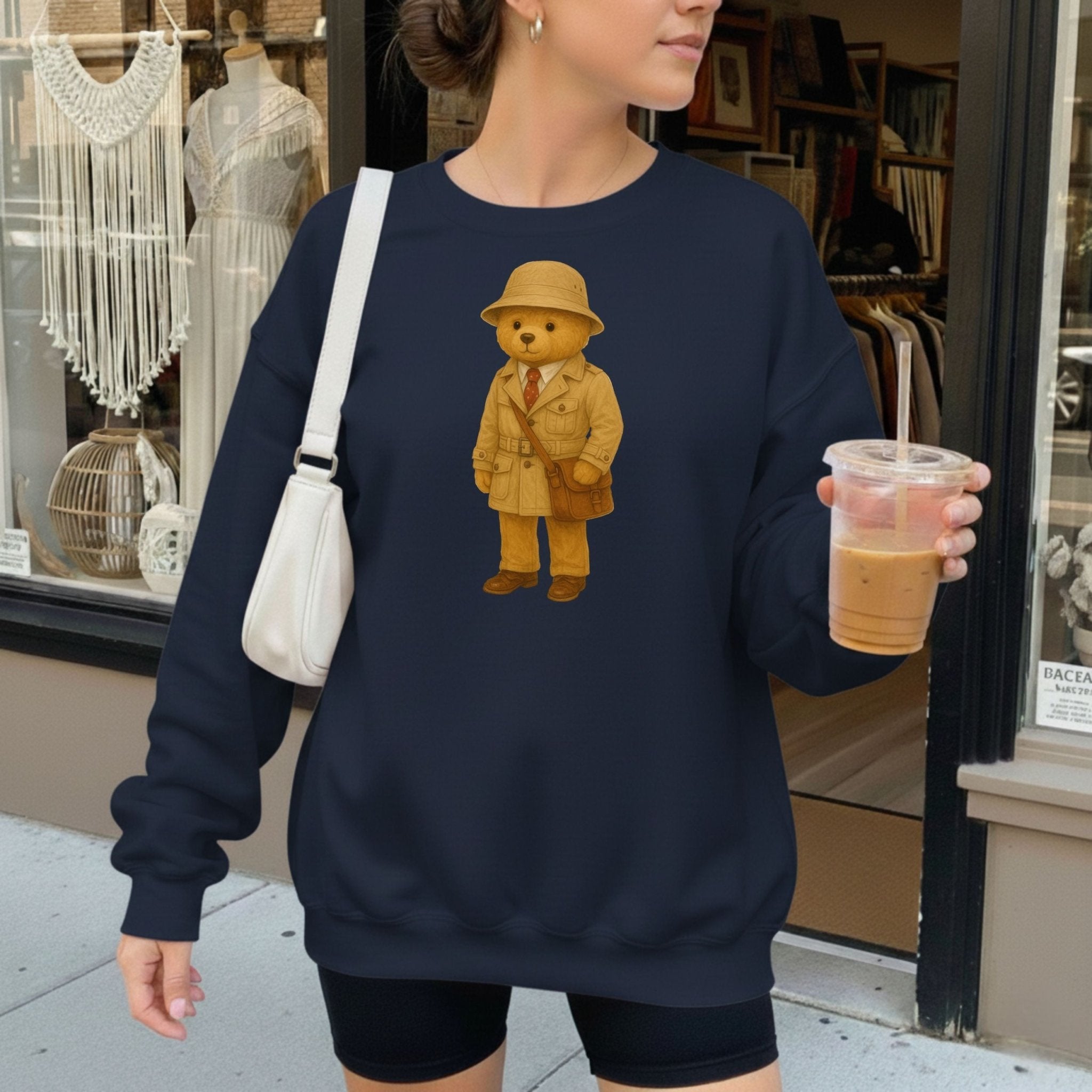 Explorer Teddy Sweatshirt - Craig Michael Design