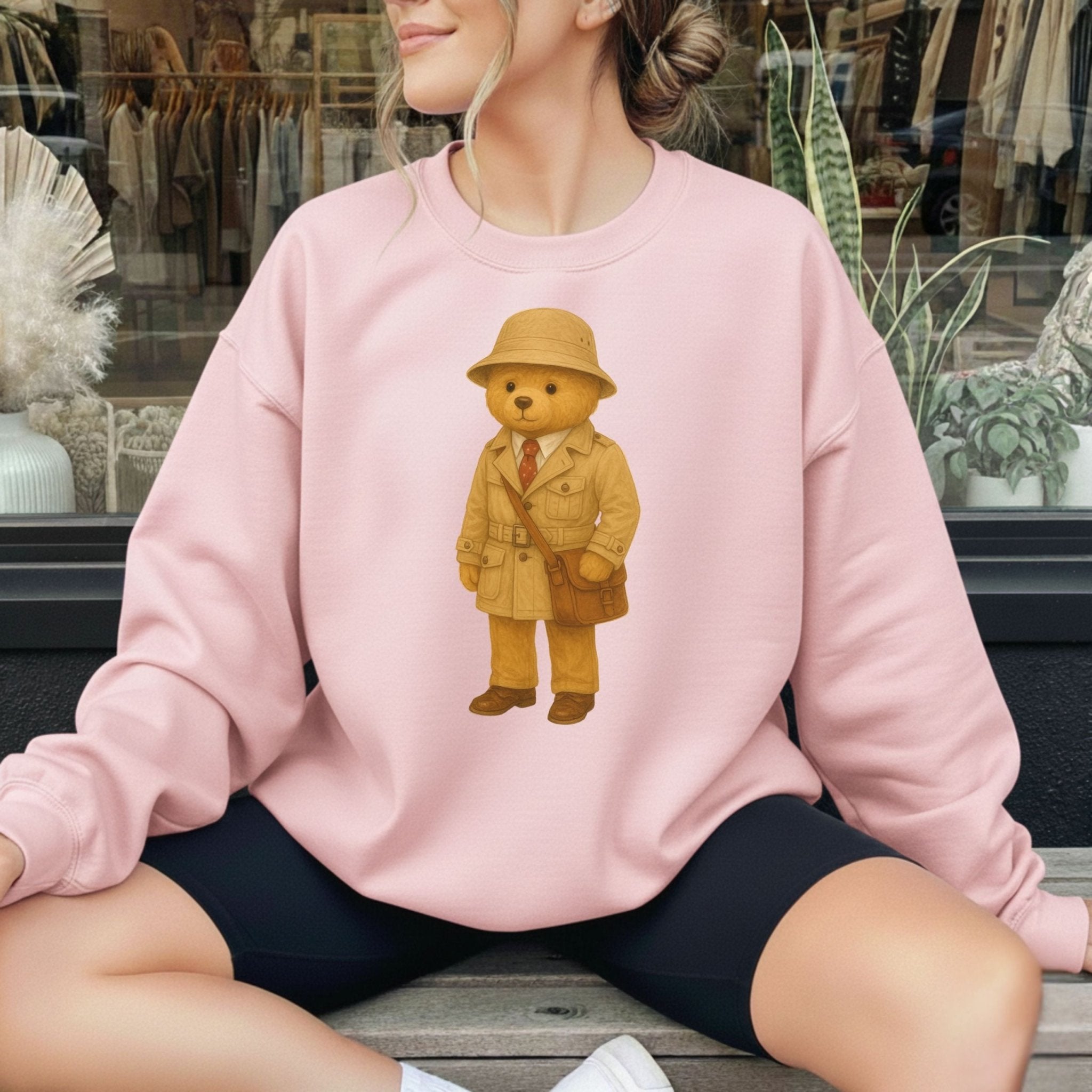 Explorer Teddy Sweatshirt - Craig Michael Design