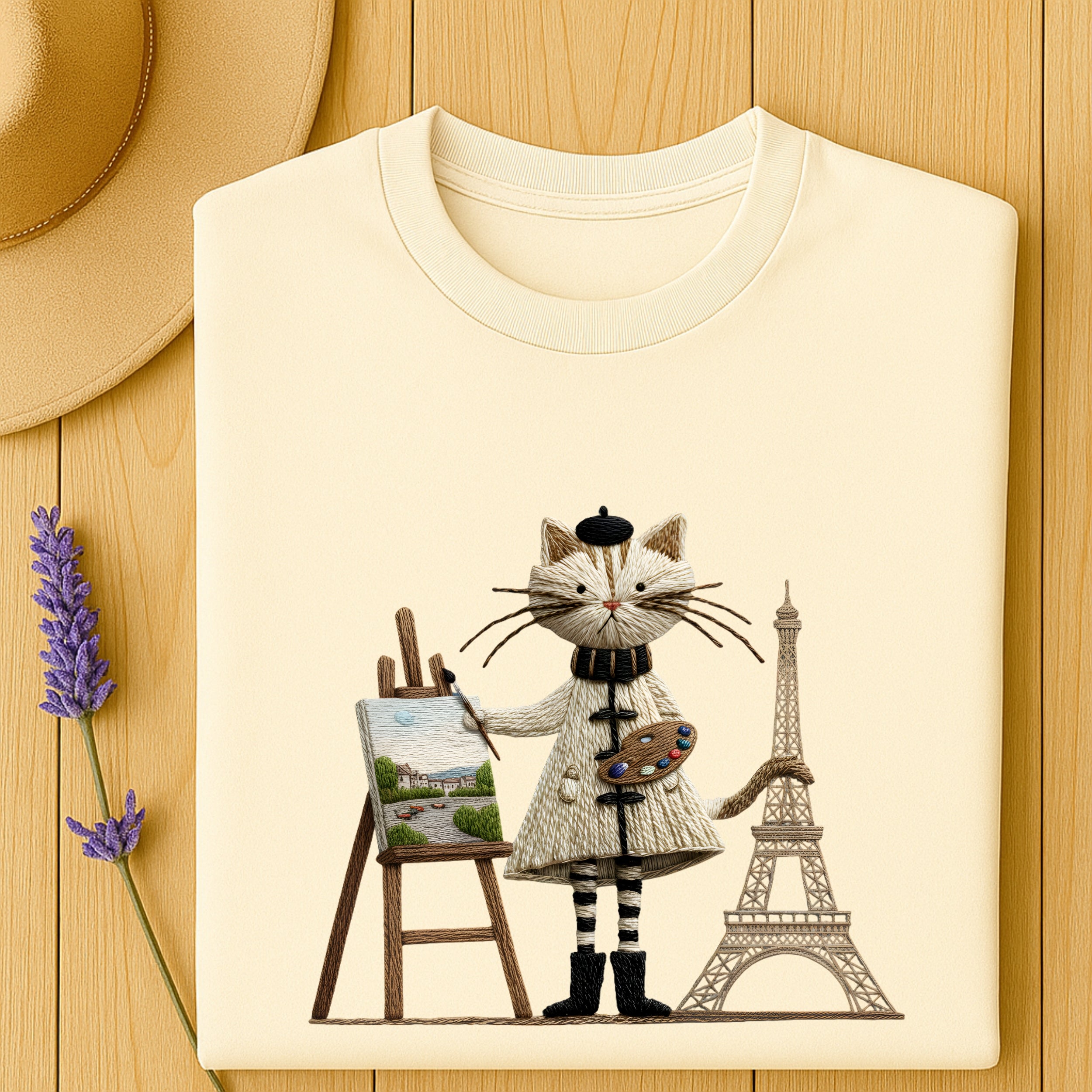 Paris Kitty T-Shirt – L’Artiste à Paris