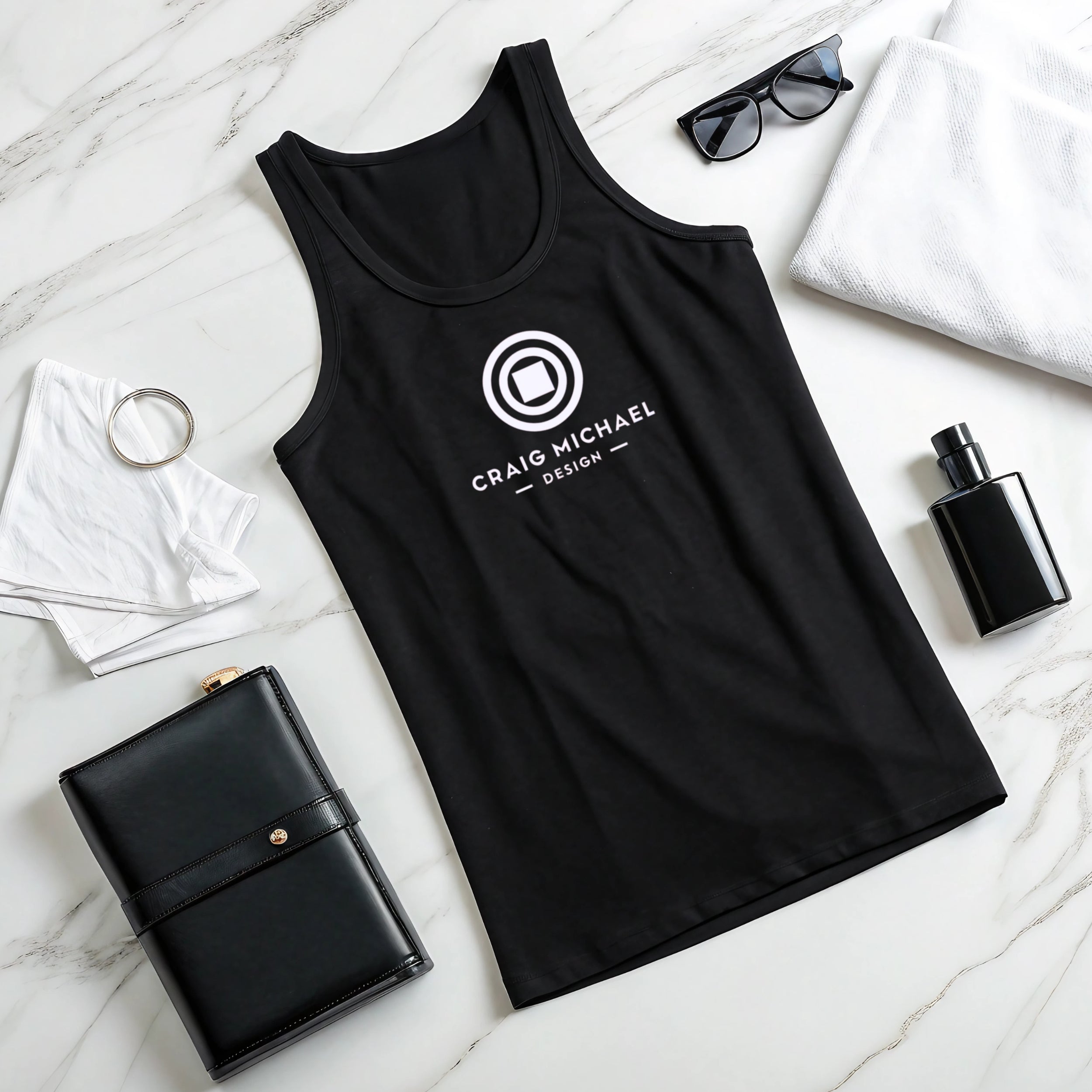 Tank Top — Craig Michael Logo Minimal Design