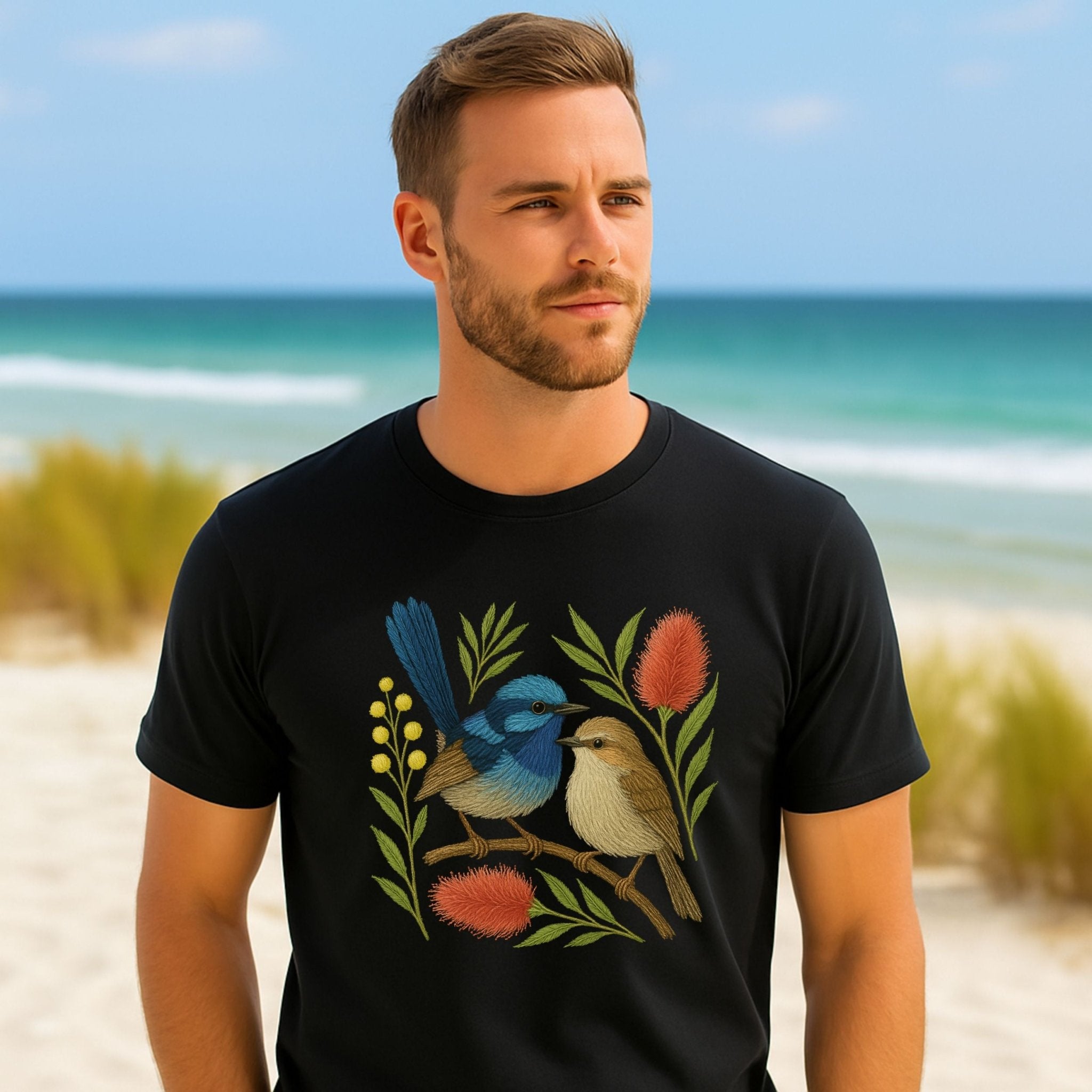 Fairy Wren T-Shirt – Australian Native Bird Collection - Craig Michael Design