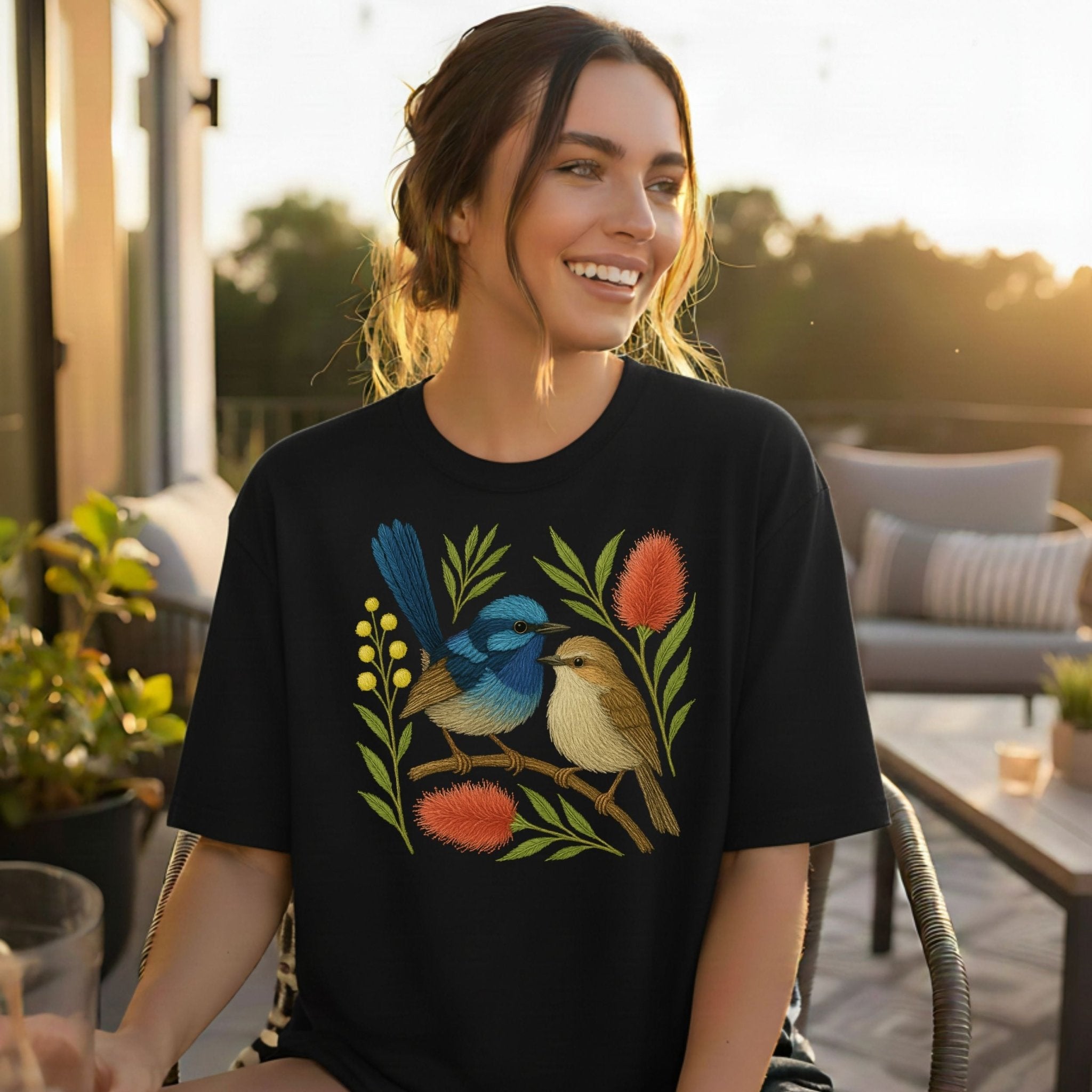 Fairy Wren T-Shirt – Australian Native Bird Collection - Craig Michael Design