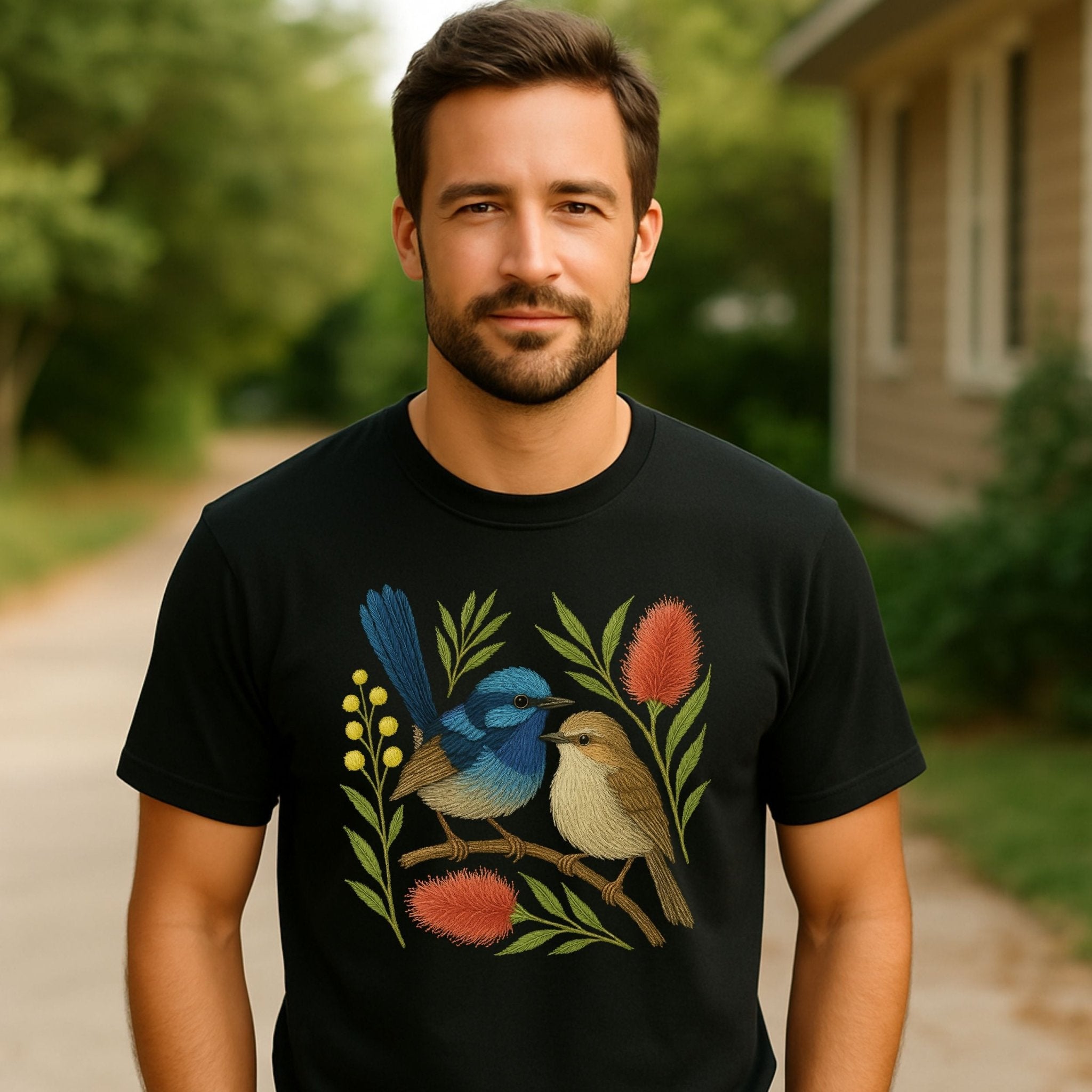 Fairy Wren T-Shirt – Australian Native Bird Collection - Craig Michael Design