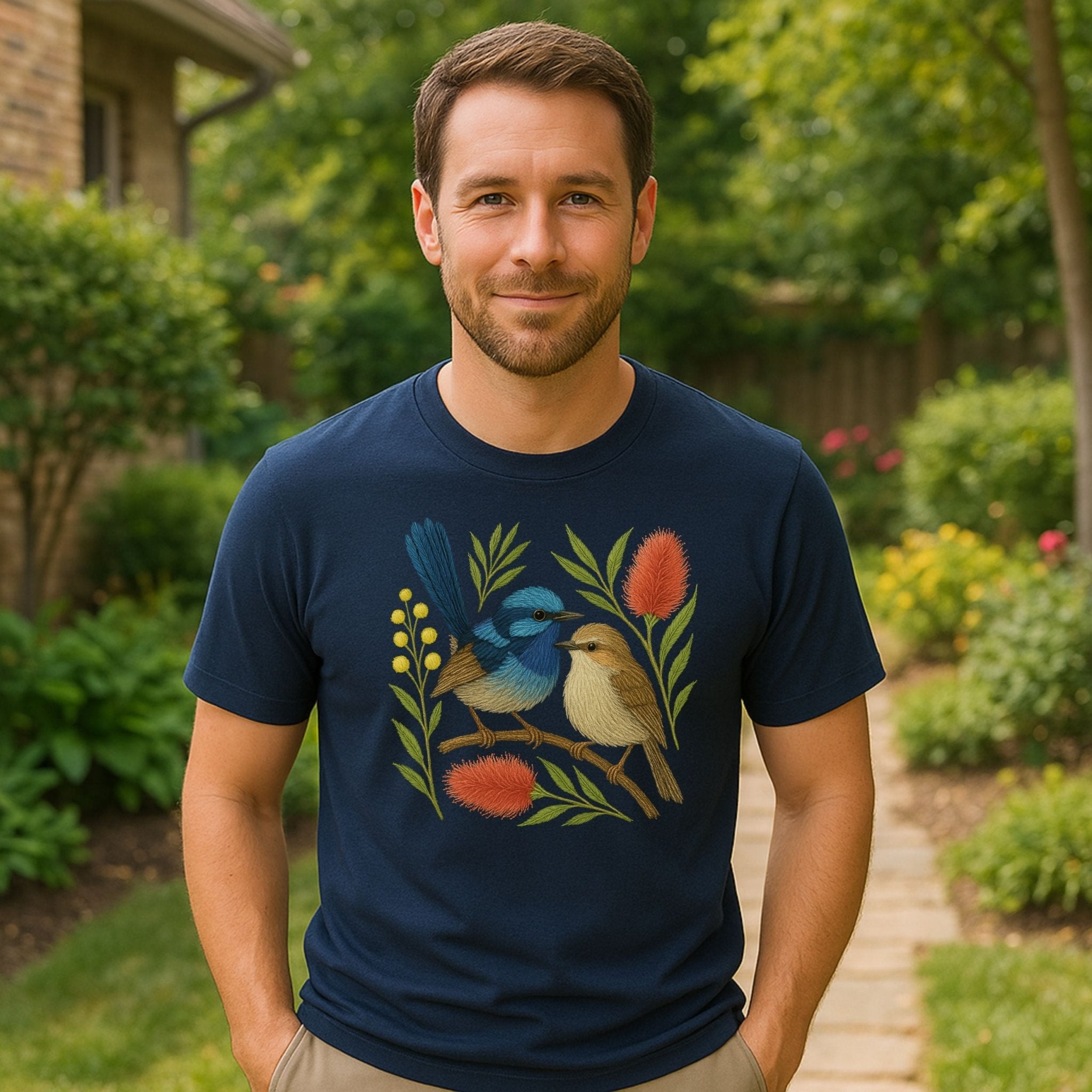 Fairy Wren T-Shirt – Australian Native Bird Collection - Craig Michael Design