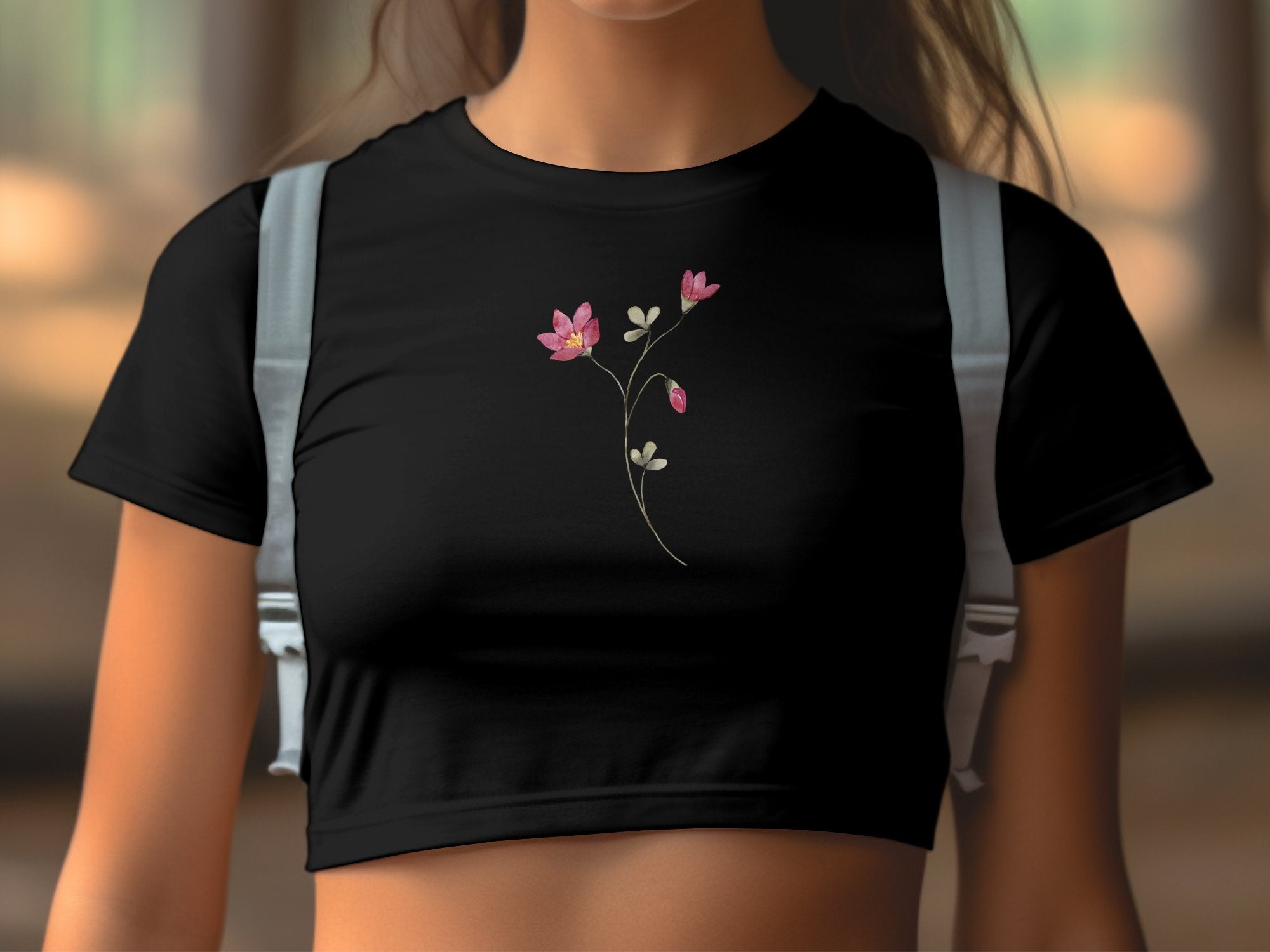 Floral Tank Top, Spring Flower Design Top, Women's Casual Top, Summer Sleeveless Shirt, Boho Style Clothing, Trendy Tank, Gift for Her - Craig Michael Design