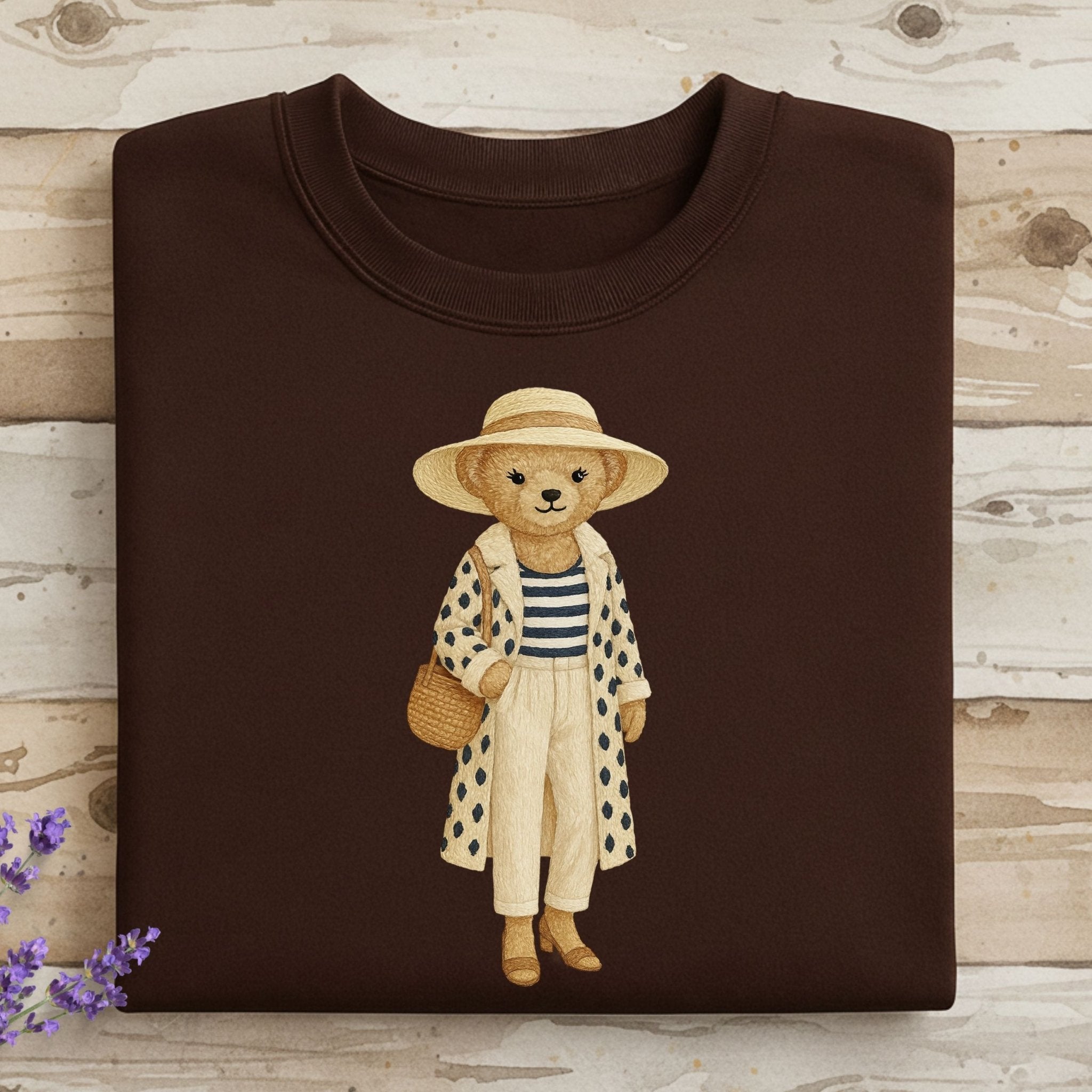 French Riviera Teddy Sweatshirt - Craig Michael Design