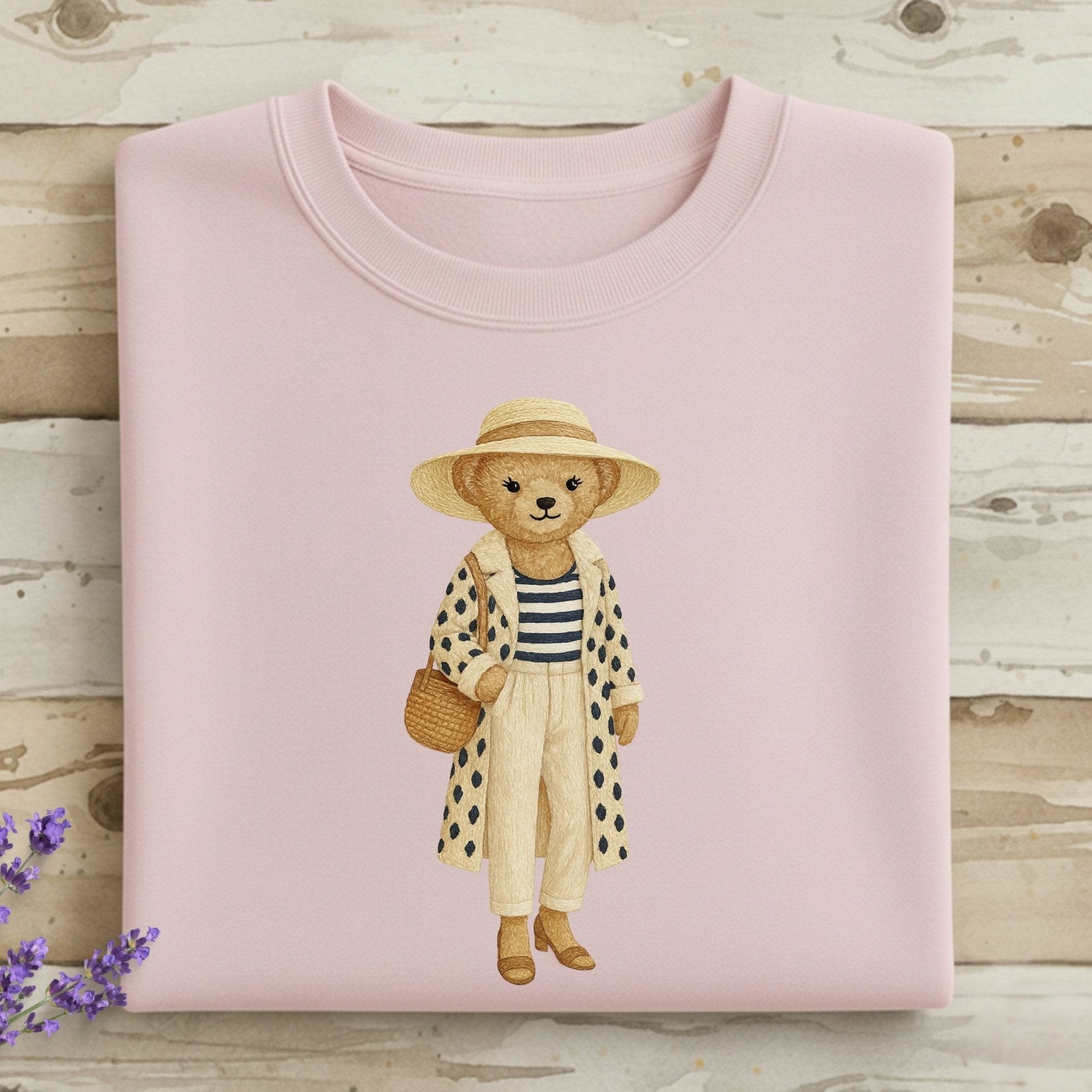 French Riviera Teddy Sweatshirt - Craig Michael Design