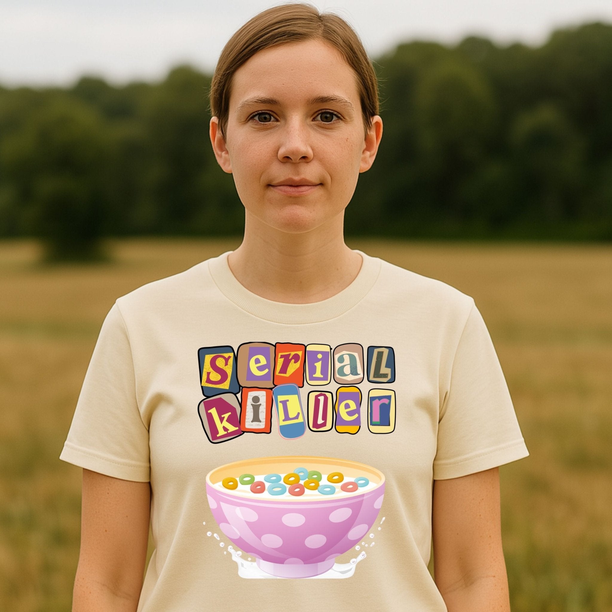 Funny Cereal Pun Shirt, Quirky Breakfast Tee - Craig Michael Design