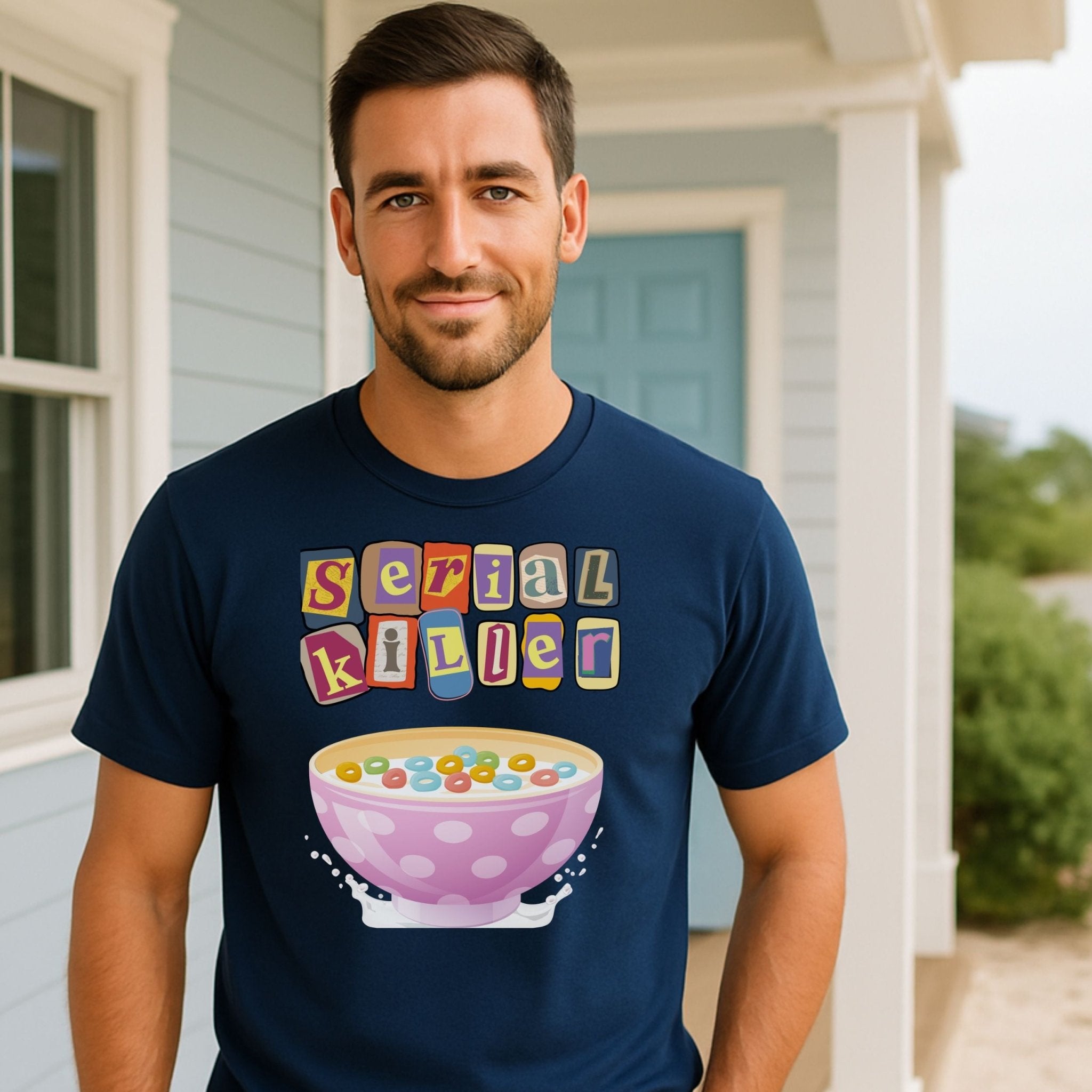 Funny Cereal Pun Shirt, Quirky Breakfast Tee - Craig Michael Design