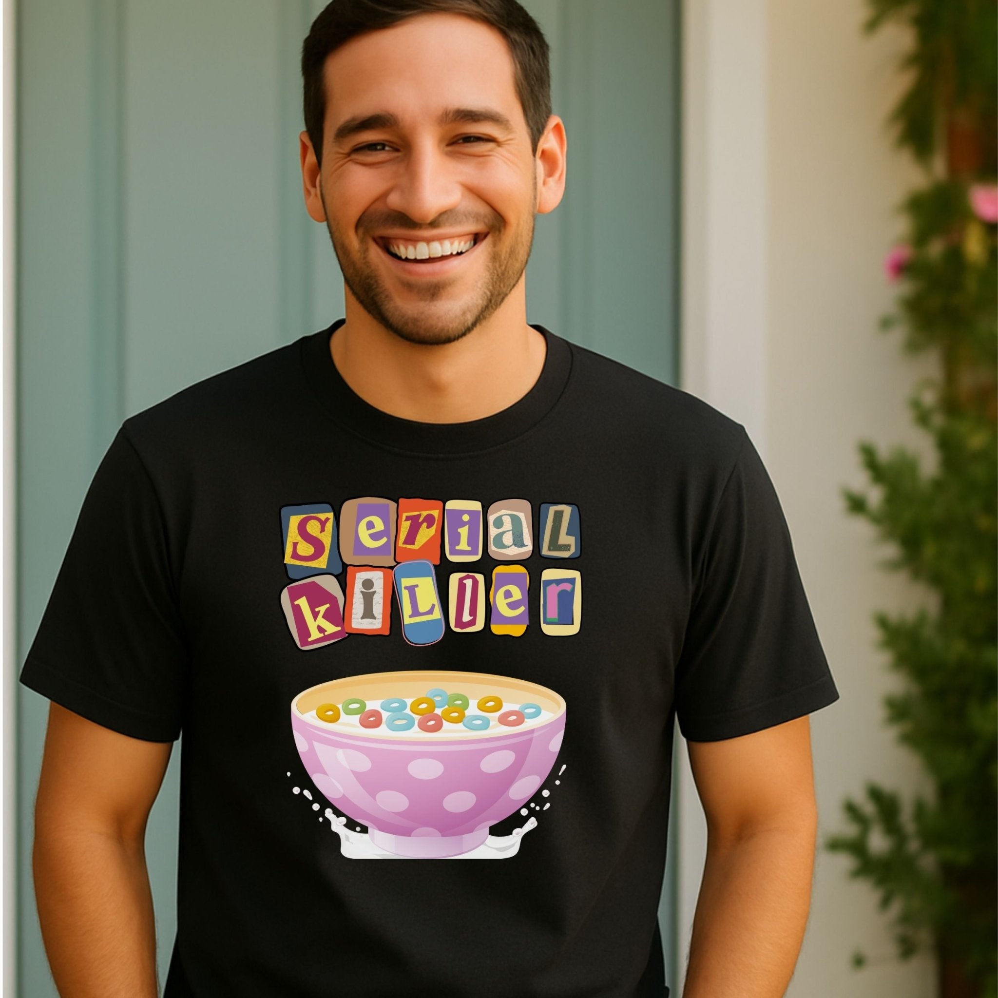 Funny Cereal Pun Shirt, Quirky Breakfast Tee - Craig Michael Design