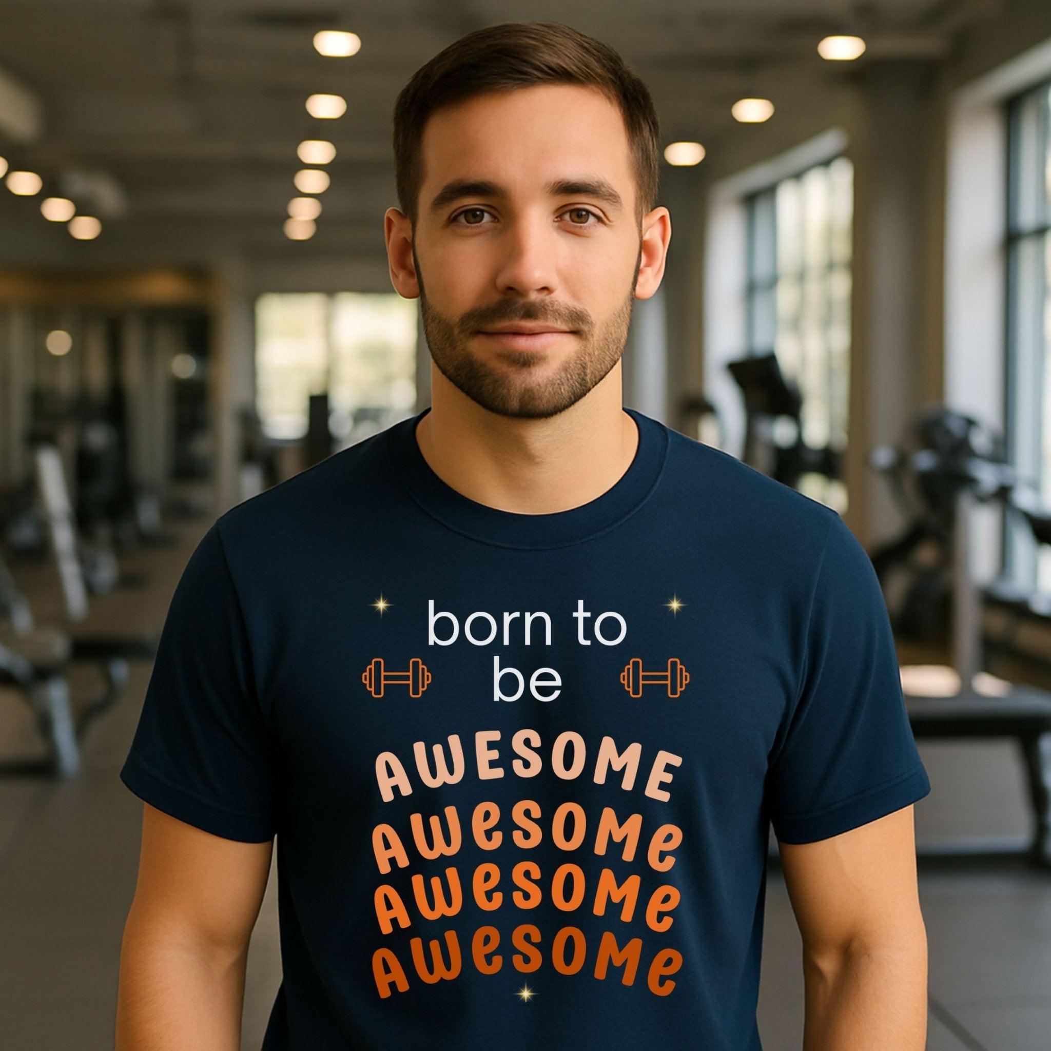 Funny Gym Shirt for Men, Bold Fitness T-Shirt, LGBTQ Workout Tee - Craig Michael Design