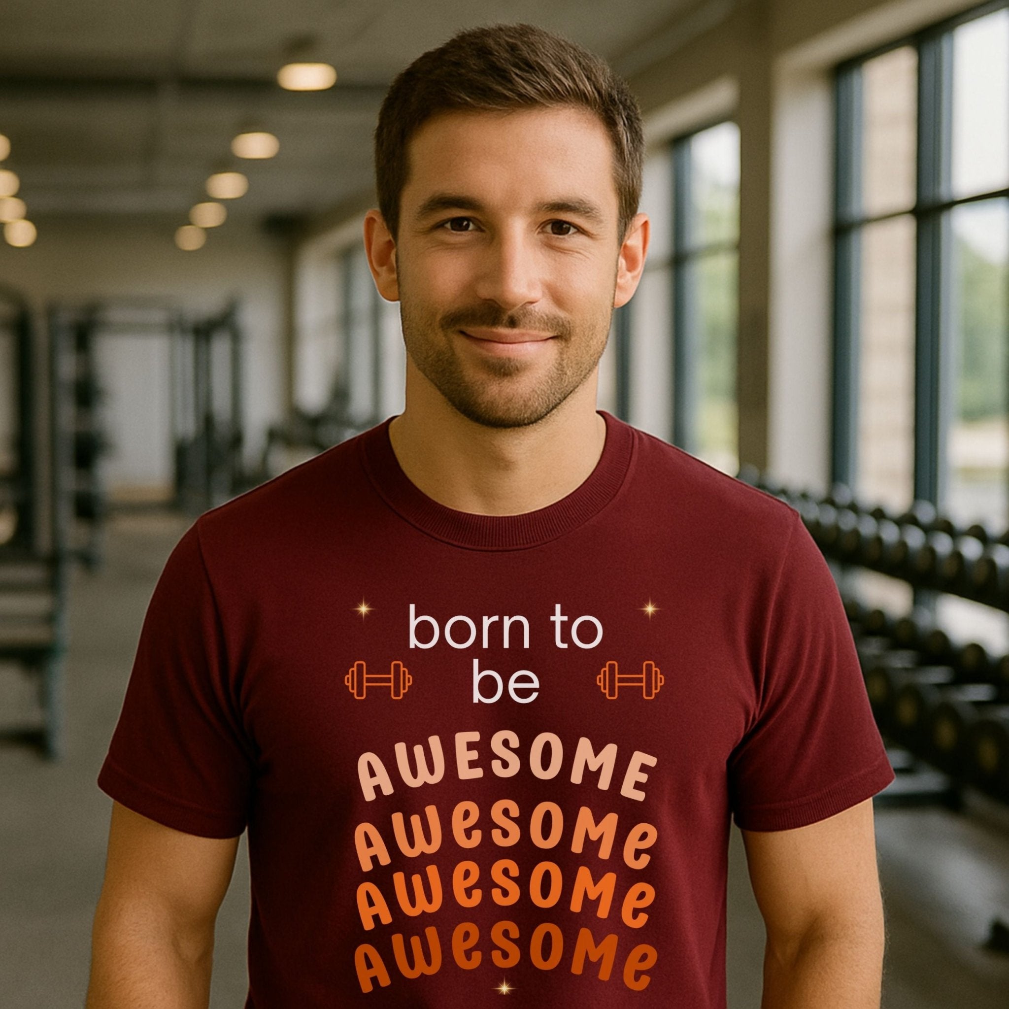 Funny Gym Shirt for Men, Bold Fitness T-Shirt, LGBTQ Workout Tee - Craig Michael Design