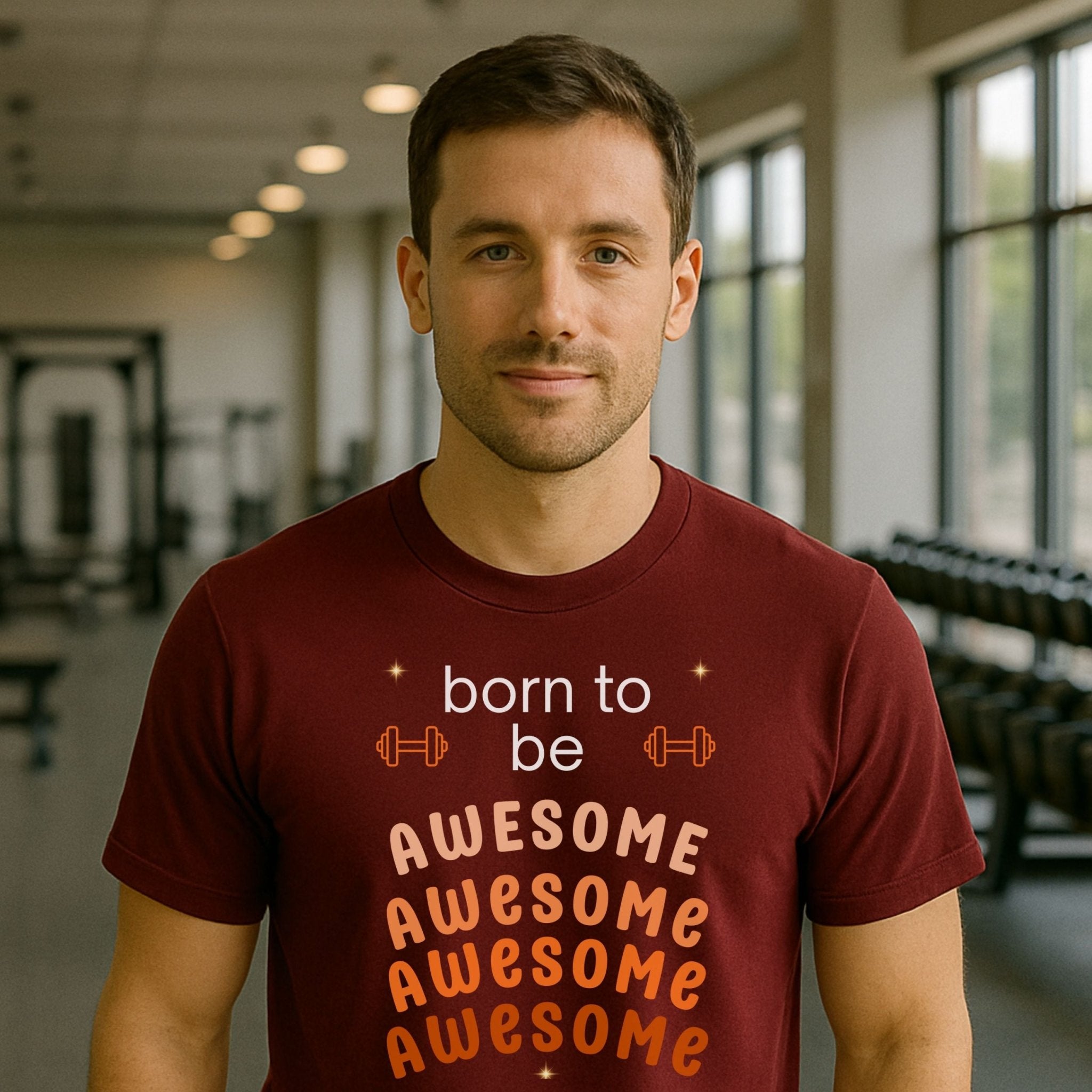 Funny Gym Shirt for Men, Bold Fitness T-Shirt, LGBTQ Workout Tee - Craig Michael Design