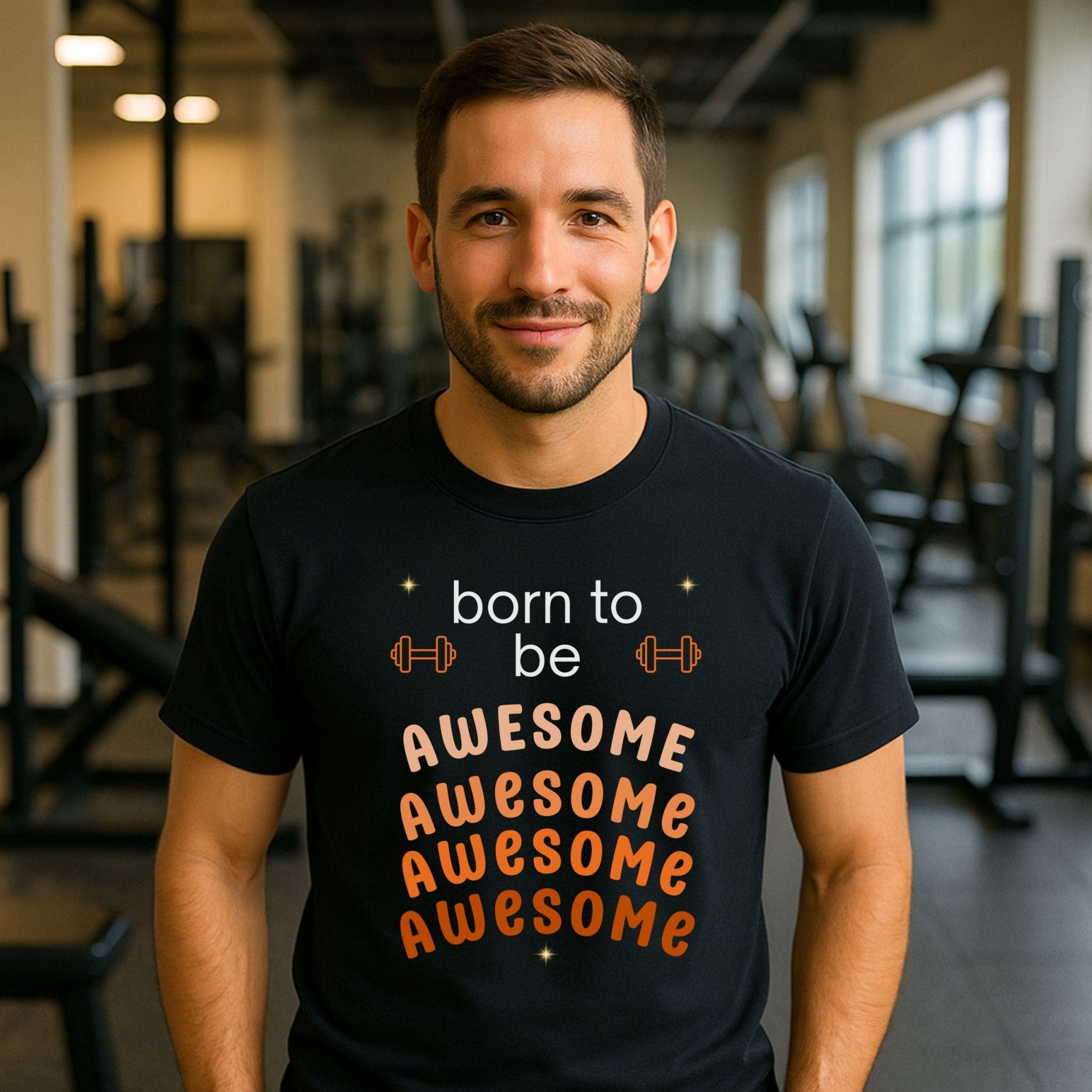 Funny Gym Shirt for Men, Bold Fitness T-Shirt, LGBTQ Workout Tee - Craig Michael Design