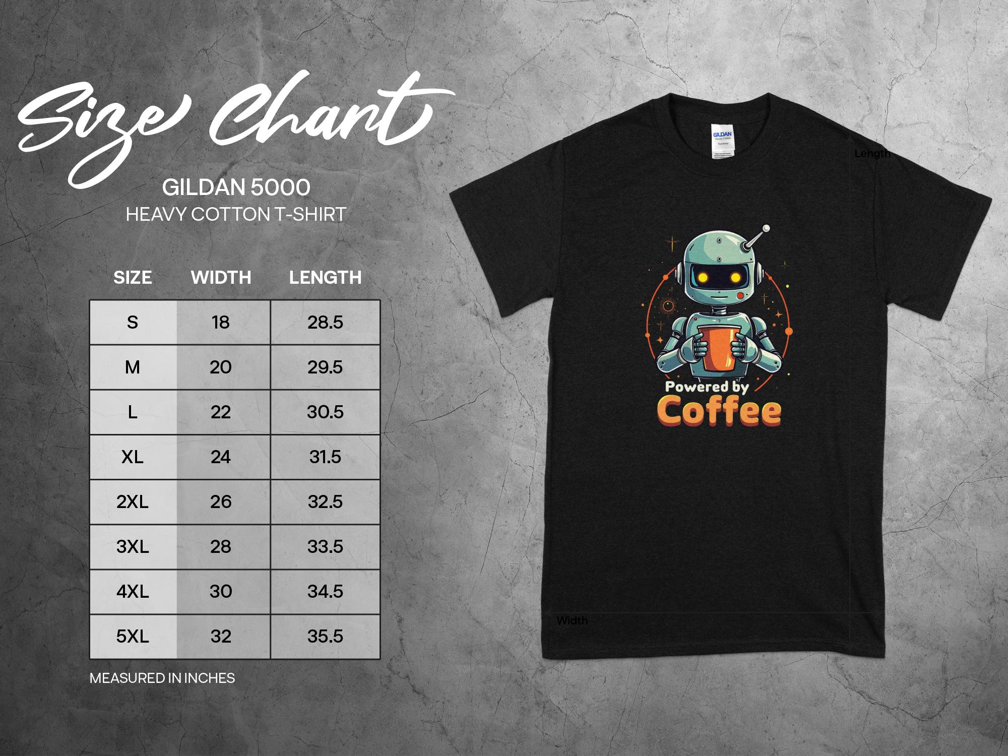 Funny Robot Coffee Lover T-Shirt, Cute Robot Holding Coffee, Geeky Coffee Enthusiast Tee, Robot Coffee Addict Shirt, Gift for Coffee Lovers - Craig Michael Design