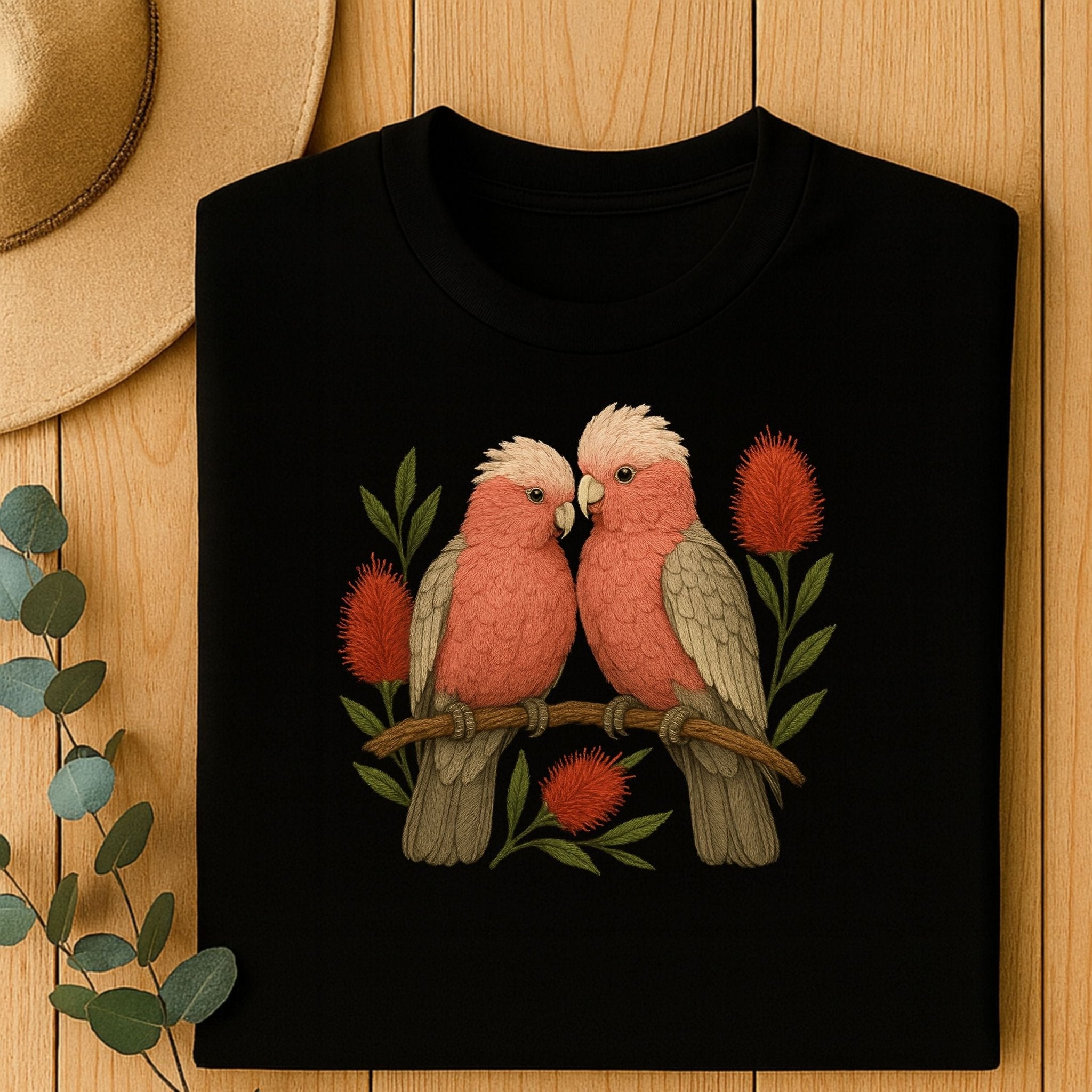 Galah T-Shirt – Australian Native Bird Collection - Craig Michael Design
