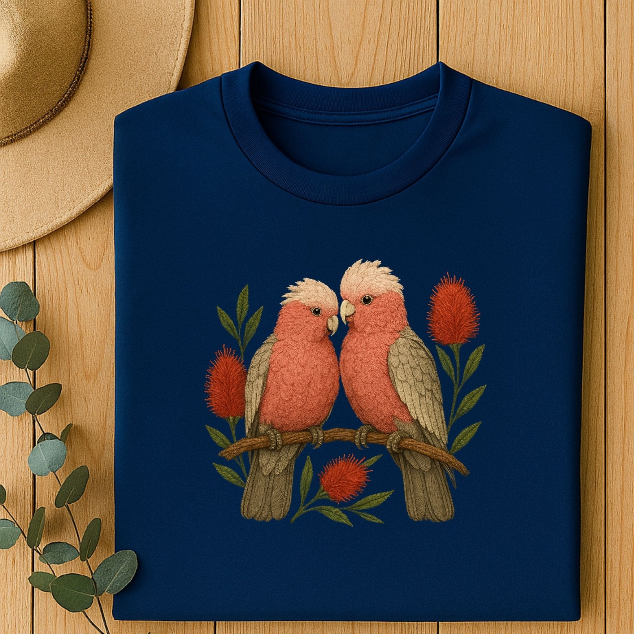 Galah T-Shirt – Australian Native Bird Collection - Craig Michael Design