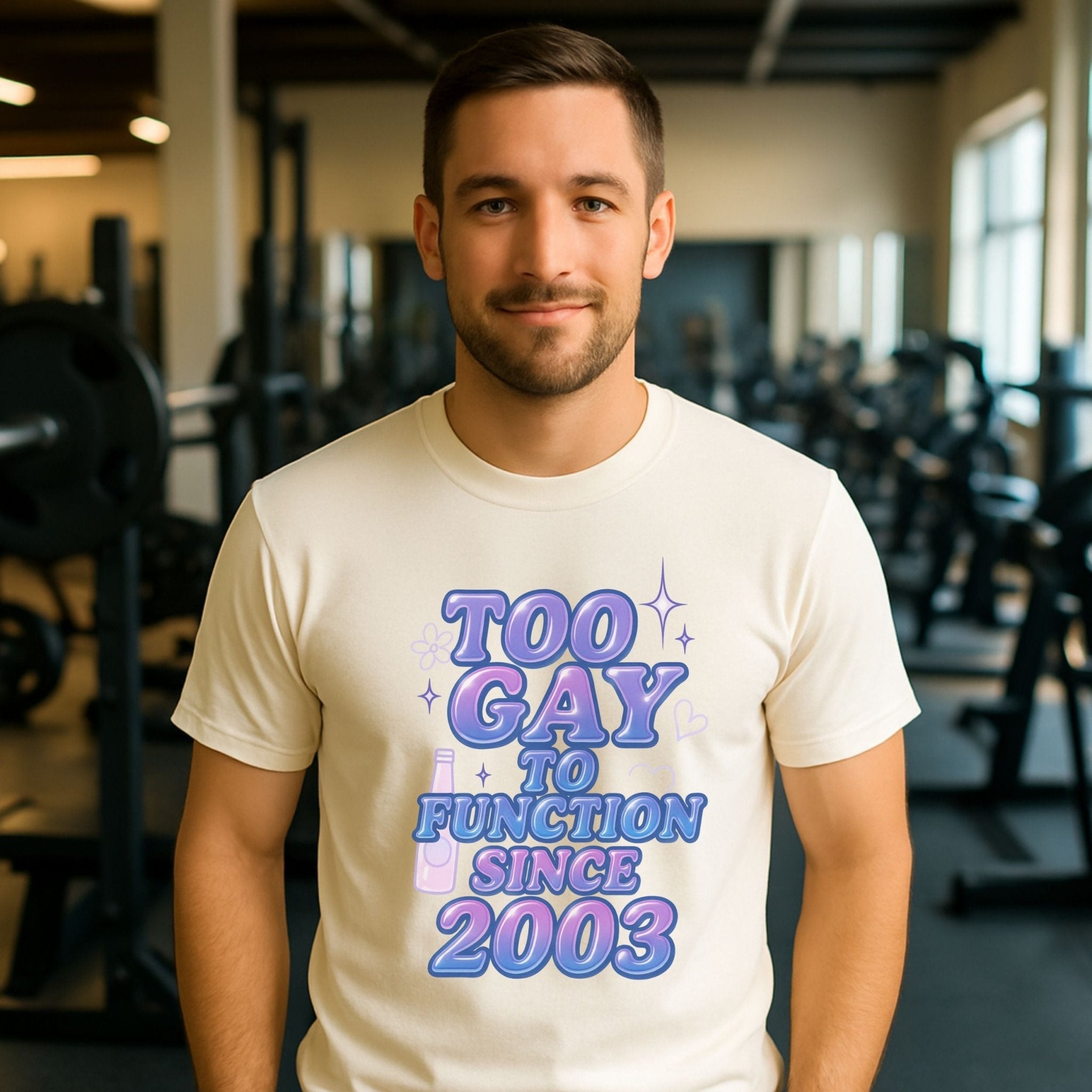 Gay Pride T-Shirt for Men, Bold LGBTQ Graphic Tee - Craig Michael Design