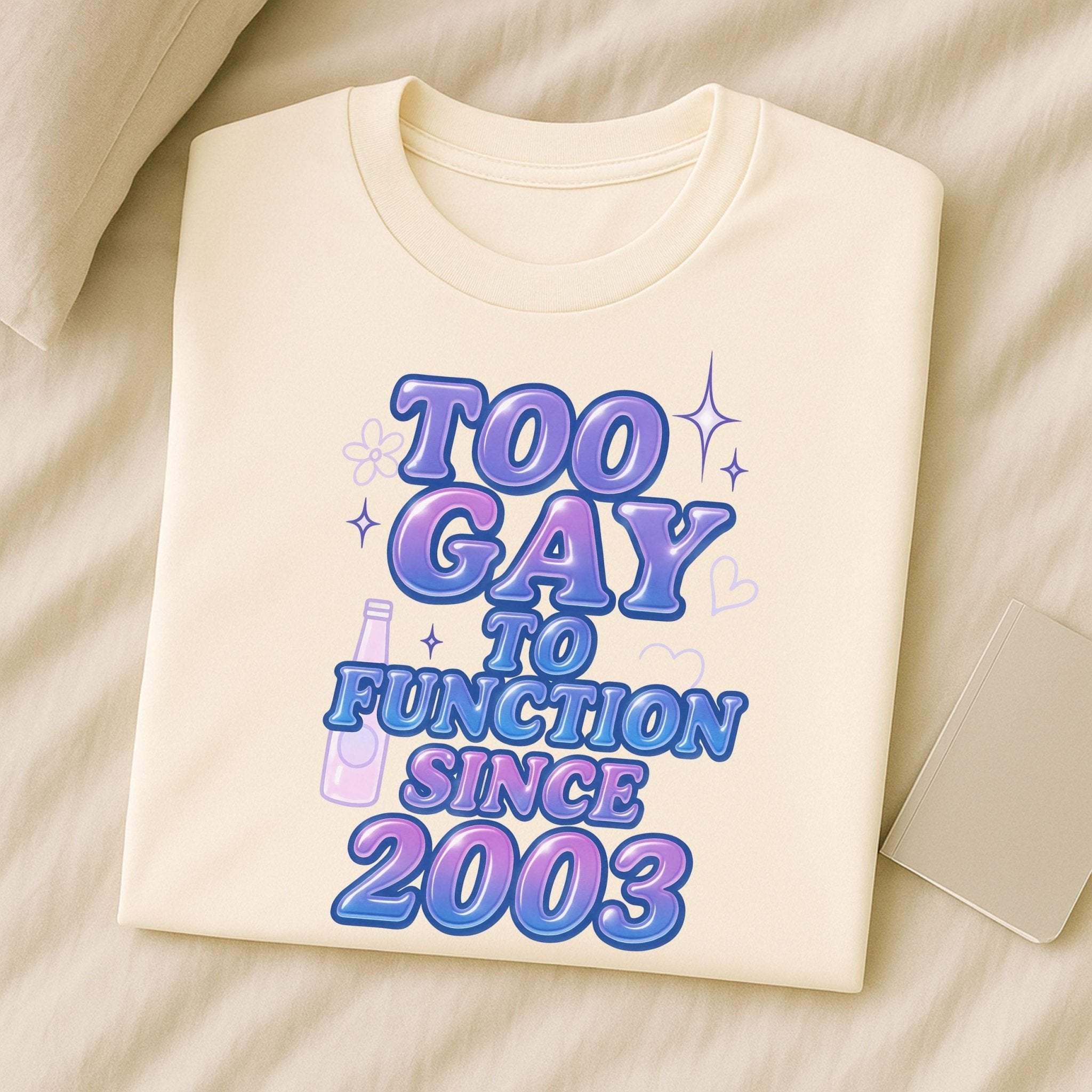 Gay Pride T-Shirt for Men, Bold LGBTQ Graphic Tee - Craig Michael Design