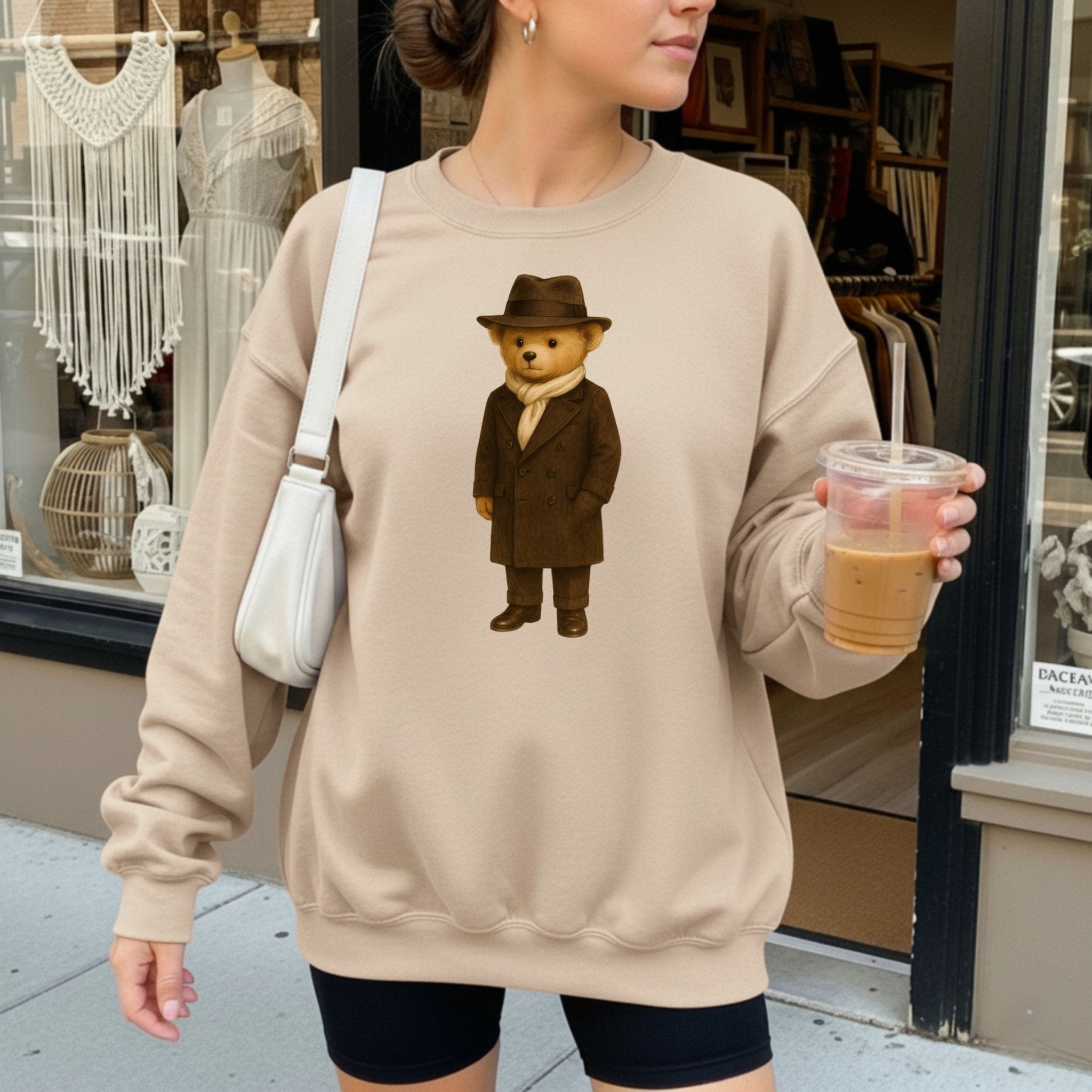Gentleman Teddy Sweatshirt - Craig Michael Design