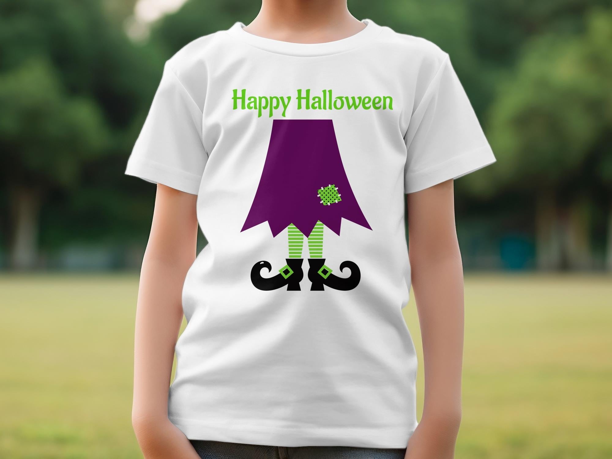 Happy Halloween Shirt, Witch Costume T-Shirt, Funny Halloween Tee, Spooky Season Clothing, Cute Halloween Outfit, Trick or Treat Shirt - Craig Michael Design