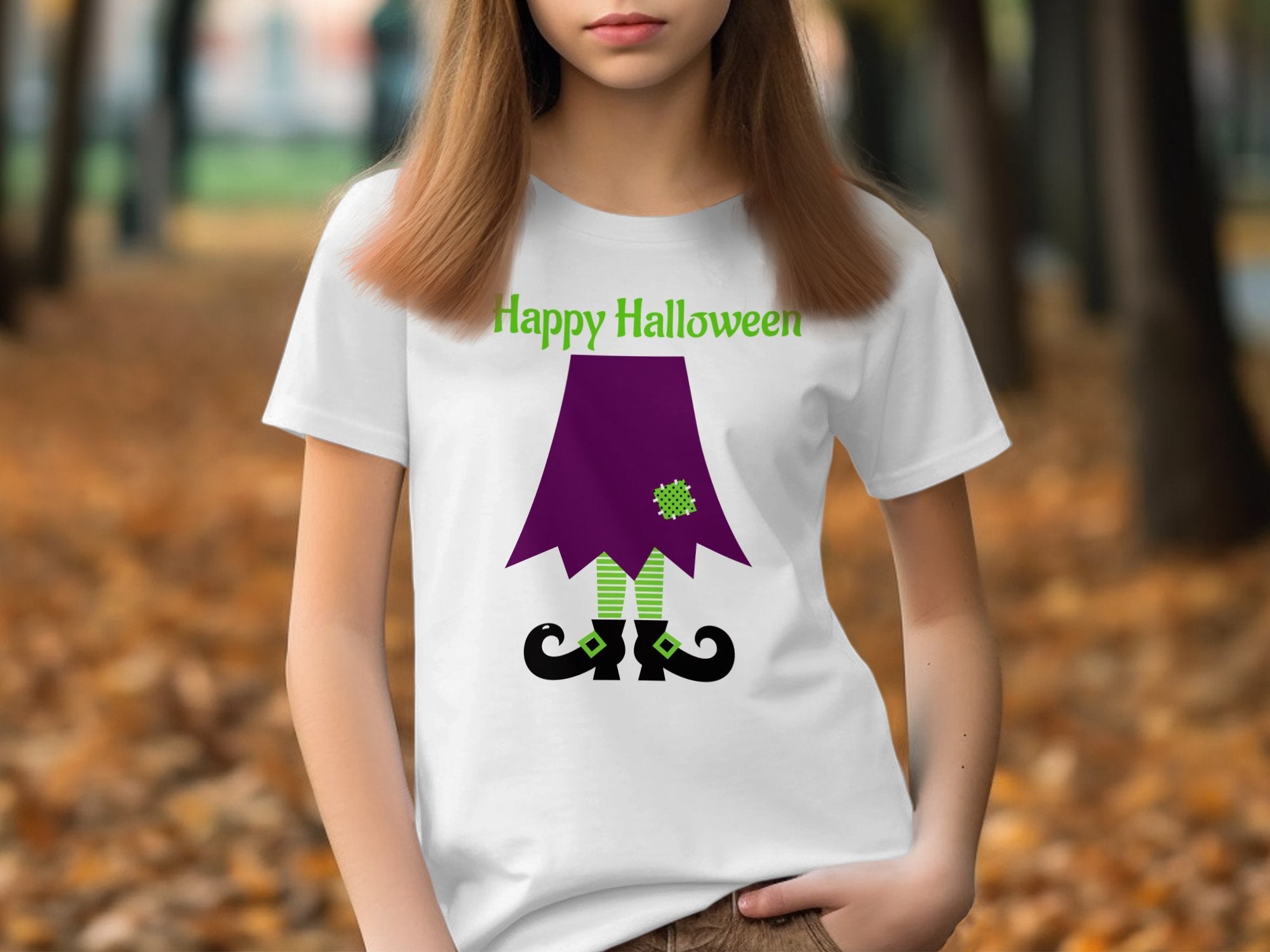 Happy Halloween Shirt, Witch Costume T-Shirt, Funny Halloween Tee, Spooky Season Clothing, Cute Halloween Outfit, Trick or Treat Shirt - Craig Michael Design