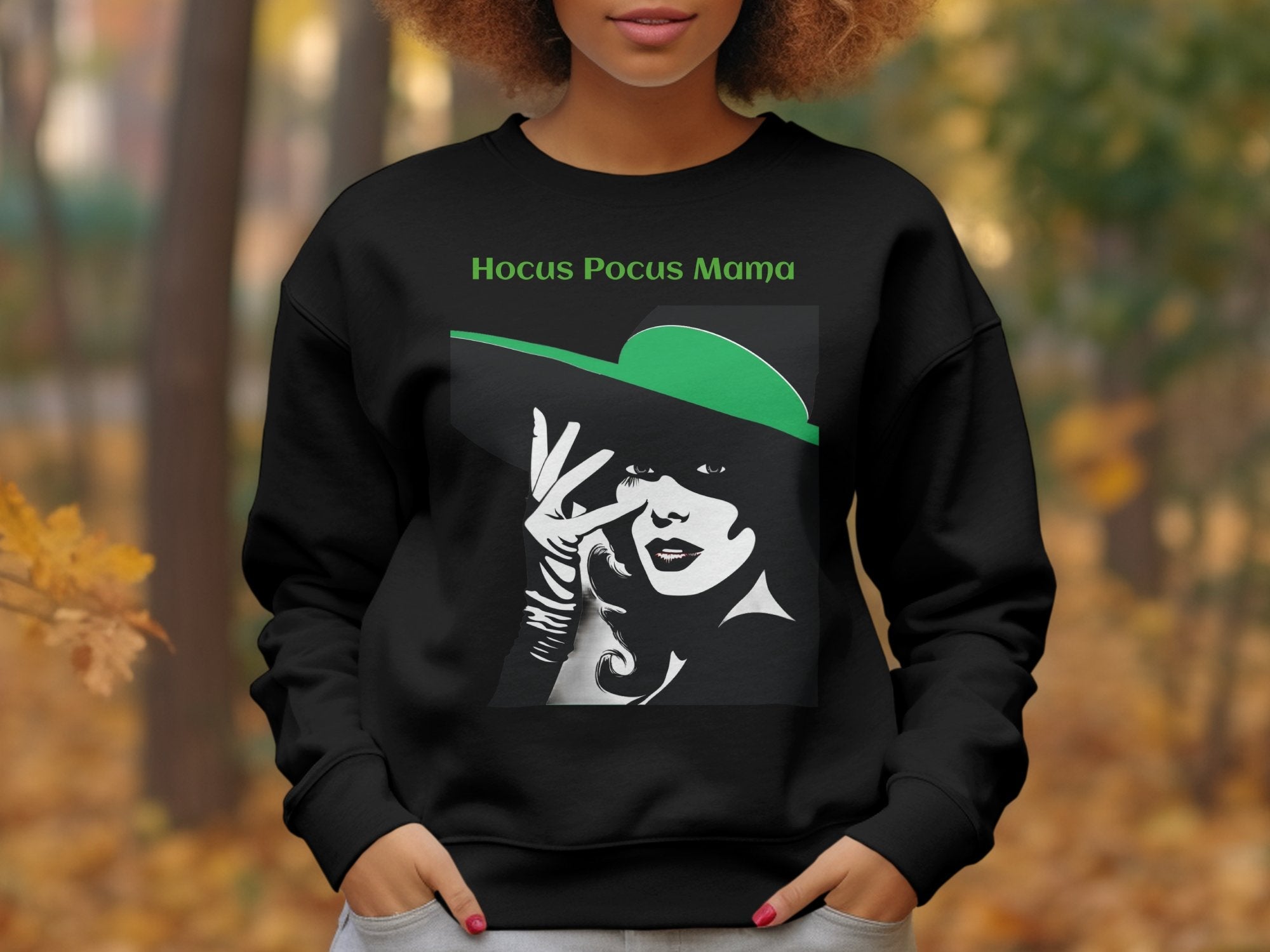 Hocus Pocus Mama Long Sleeve Shirt - Stylish Halloween Apparel for Moms and Witches - Craig Michael Design