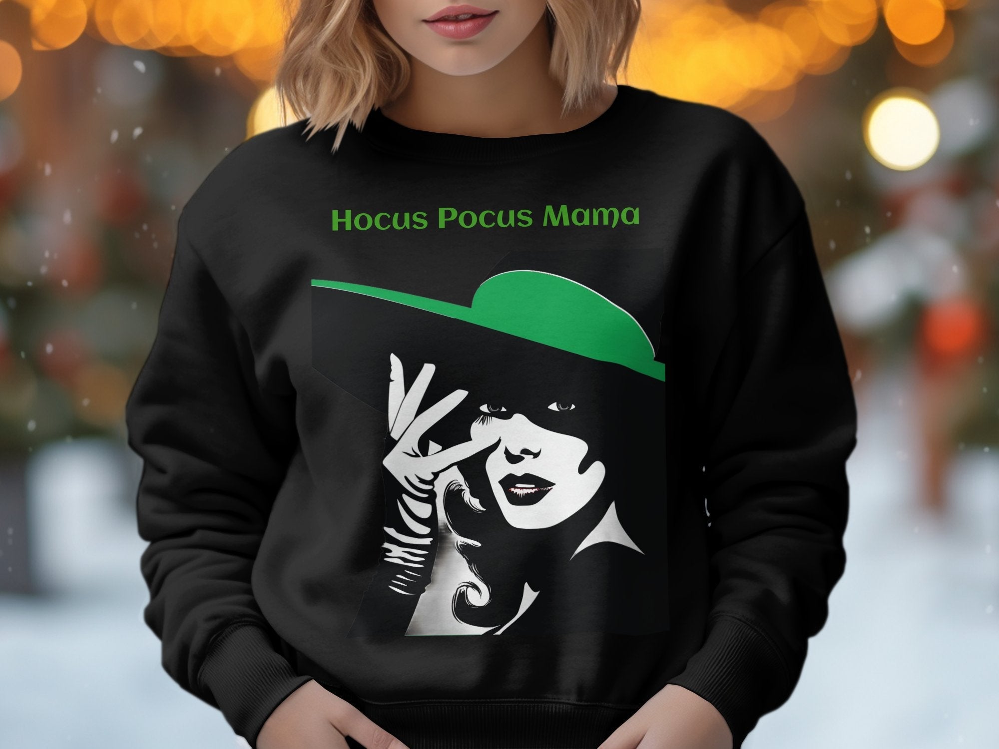 Hocus Pocus Mama Long Sleeve Shirt - Stylish Halloween Apparel for Moms and Witches - Craig Michael Design