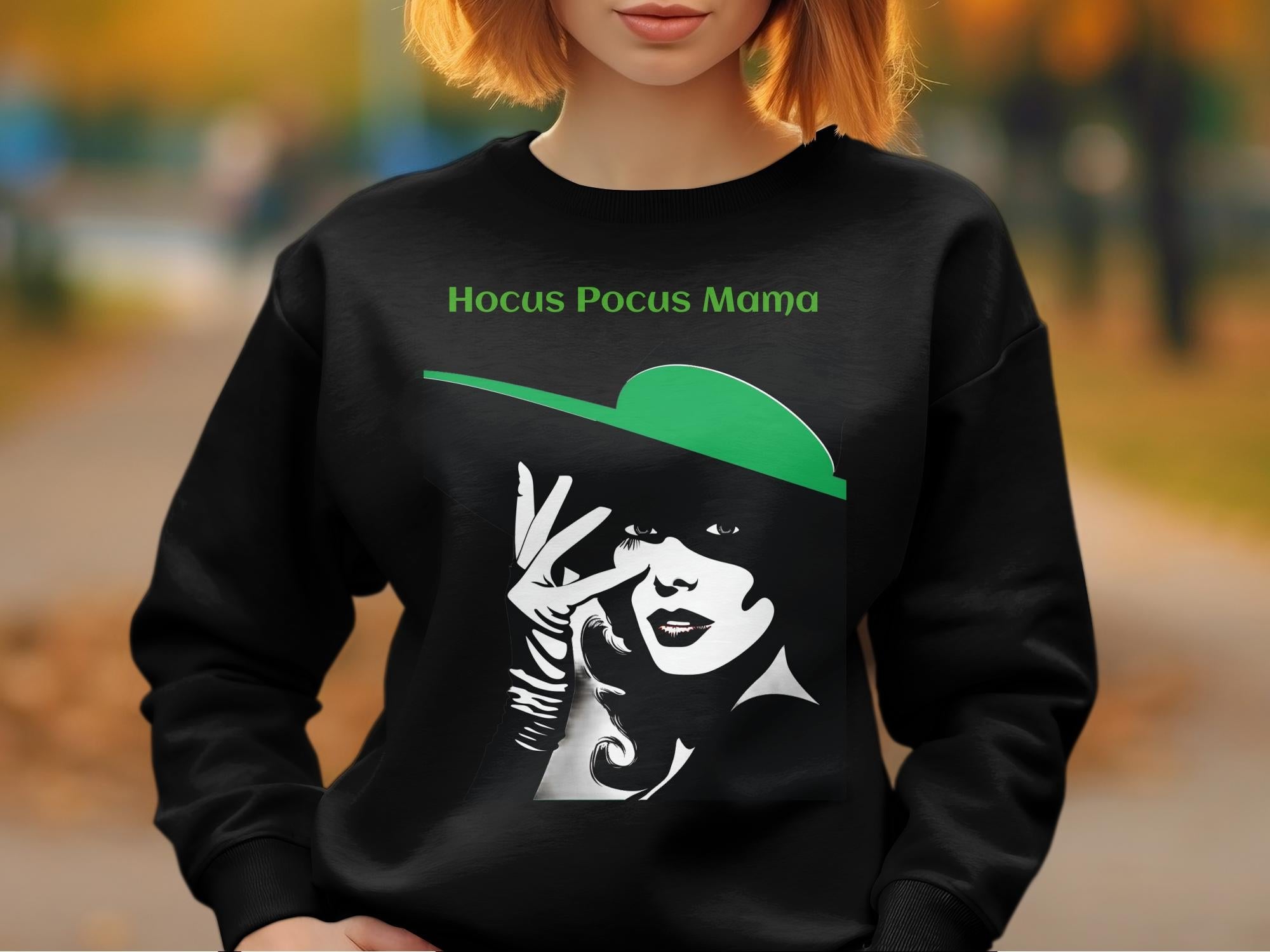 Hocus Pocus Mama Long Sleeve Shirt - Stylish Halloween Apparel for Moms and Witches - Craig Michael Design