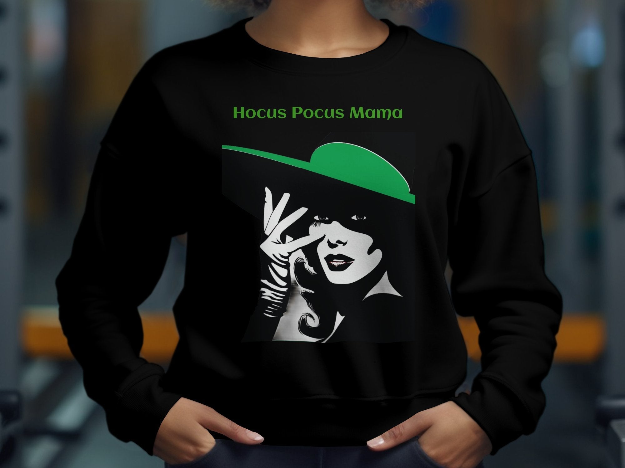 Hocus Pocus Mama Long Sleeve Shirt - Stylish Halloween Apparel for Moms and Witches - Craig Michael Design