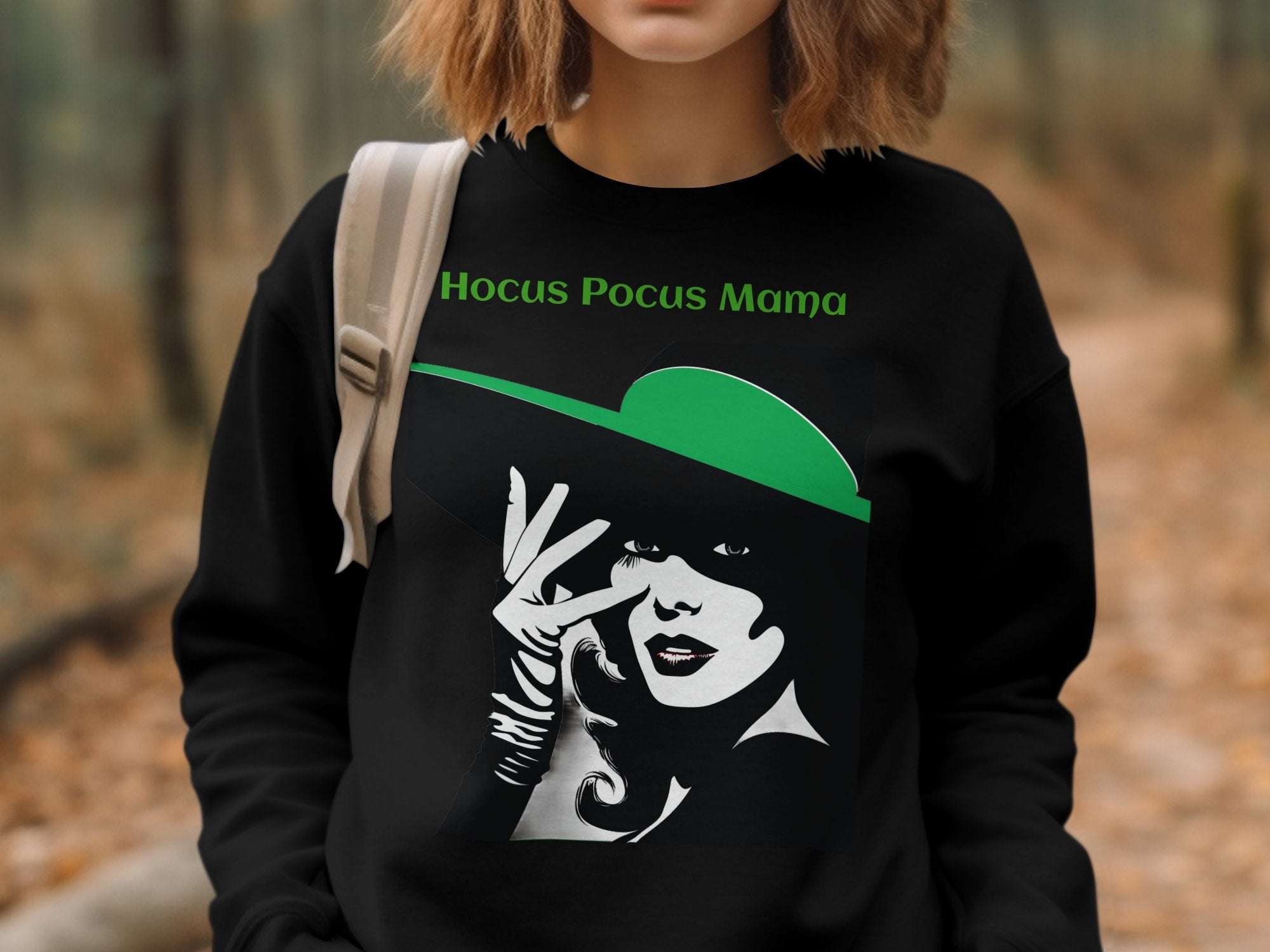 Hocus Pocus Mama Long Sleeve Shirt - Stylish Halloween Apparel for Moms and Witches - Craig Michael Design