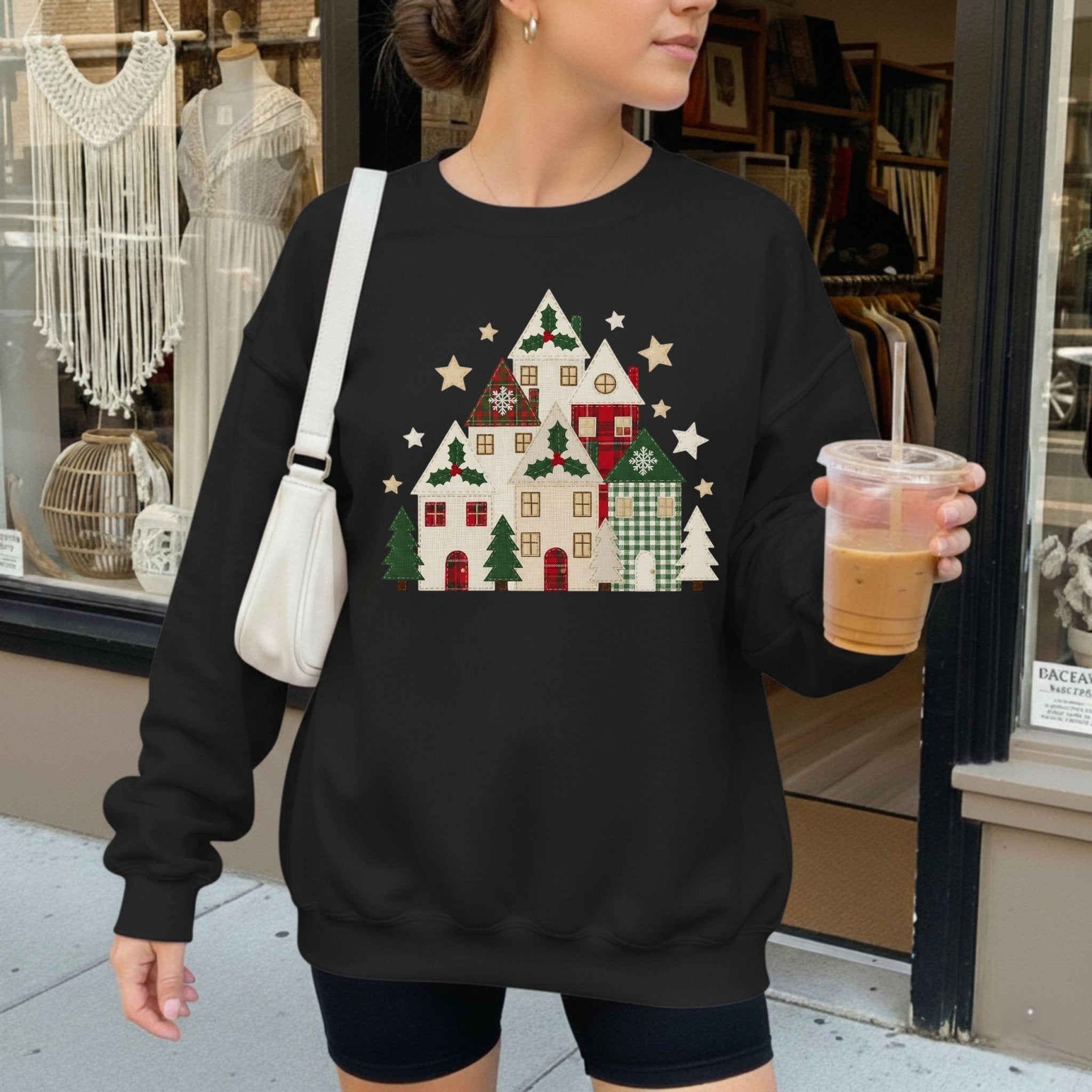 Holiday Town Sweatshirt – Cozy Winter Edition - Craig Michael Design