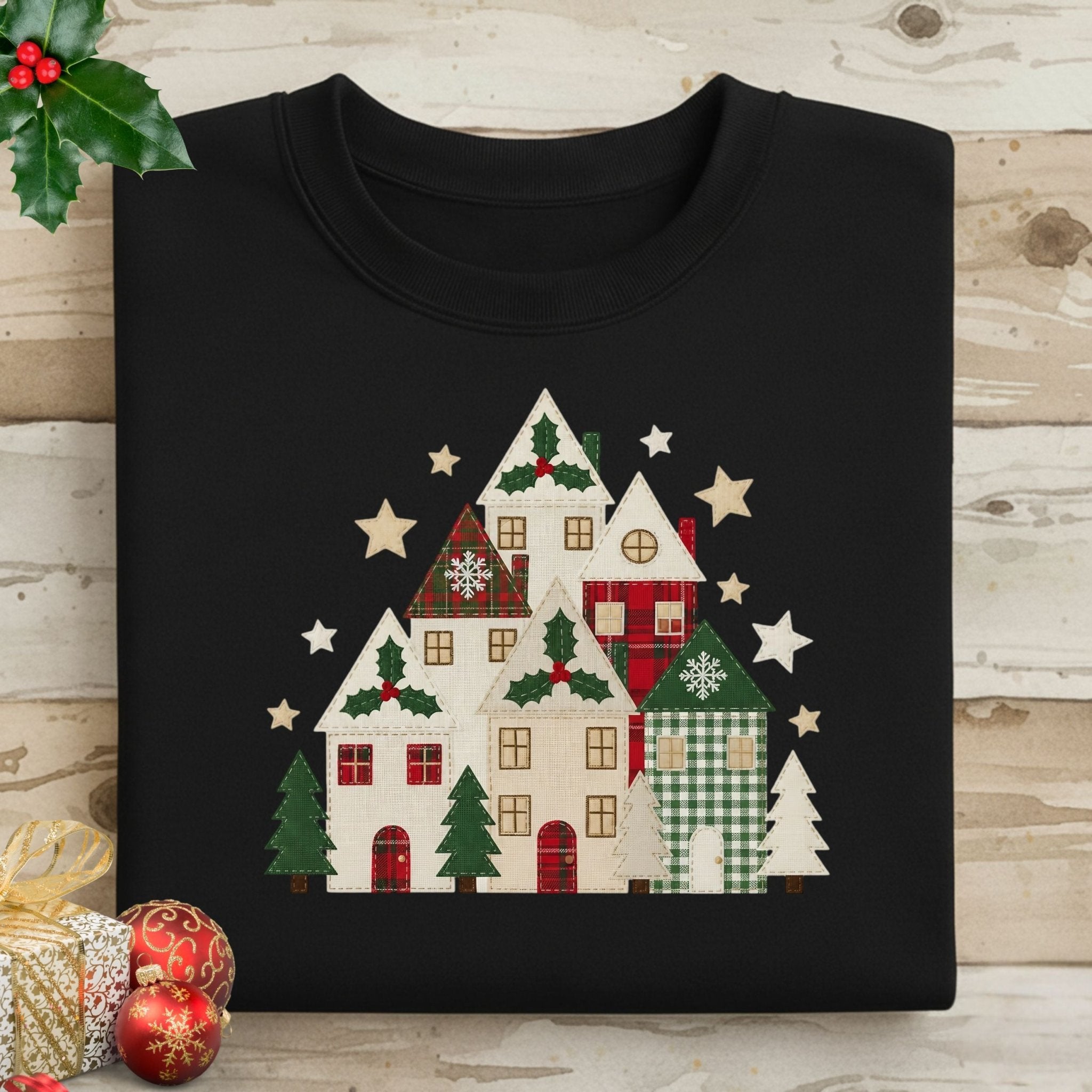 Holiday Town Sweatshirt – Cozy Winter Edition - Craig Michael Design