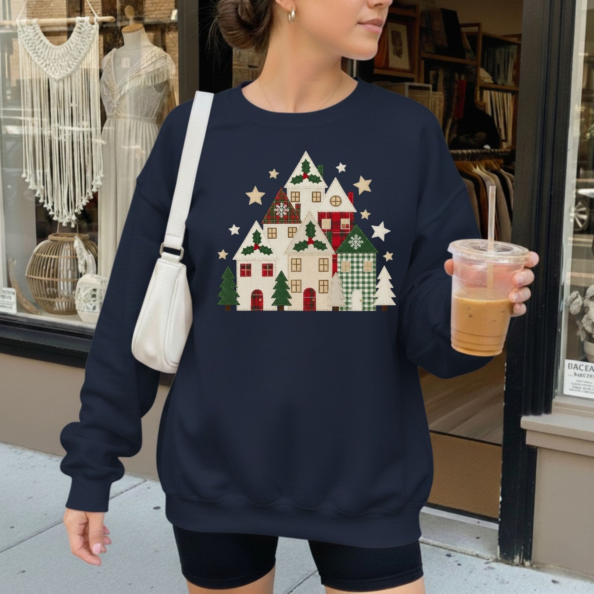 Holiday Town Sweatshirt – Cozy Winter Edition - Craig Michael Design