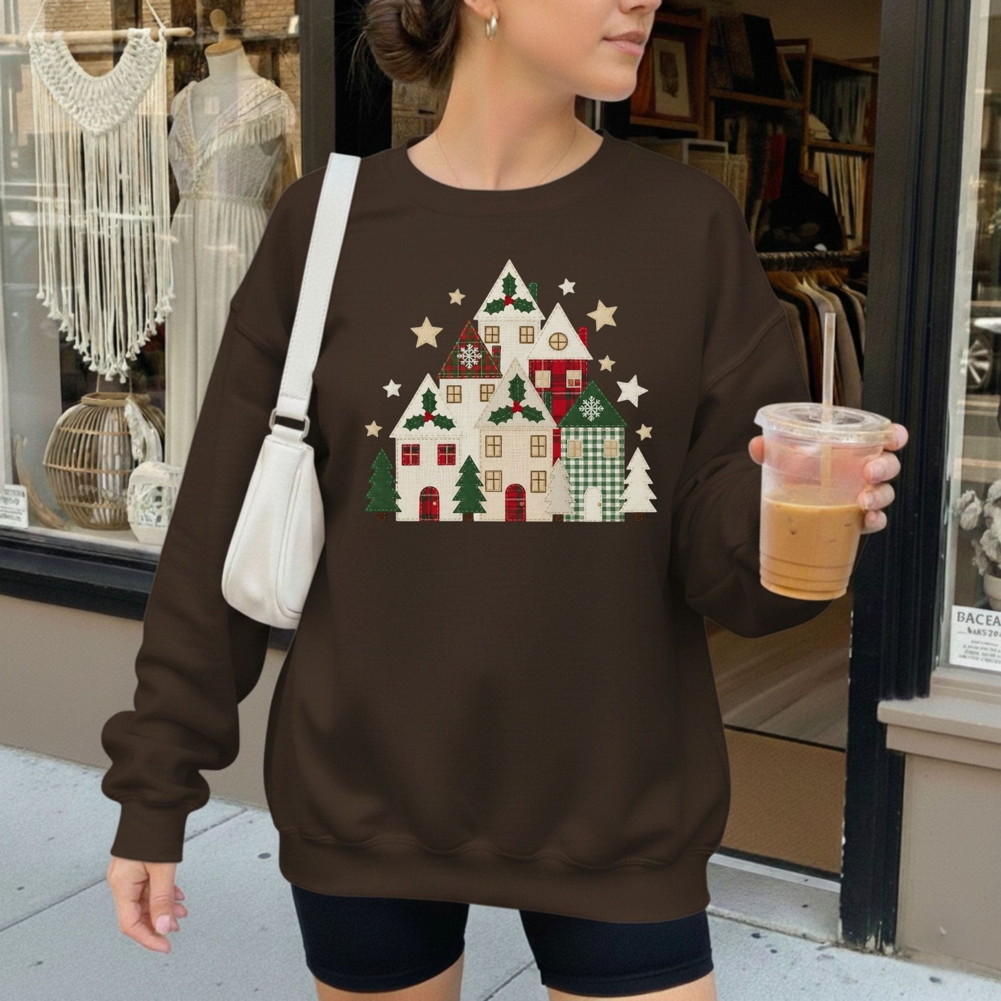 Holiday Town Sweatshirt – Cozy Winter Edition - Craig Michael Design