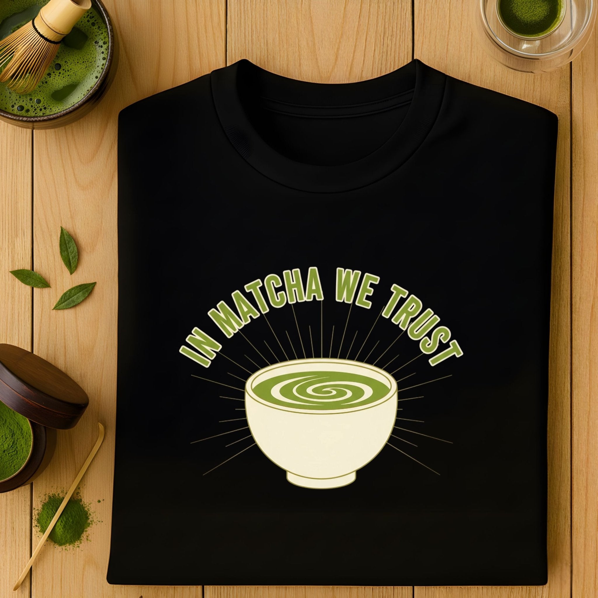 In Matcha We Trust T-Shirt, Matcha Lover Tee - Craig Michael Design