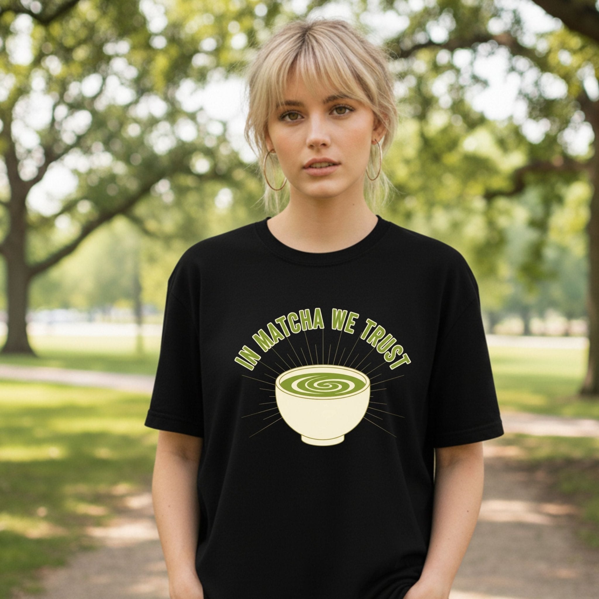 In Matcha We Trust T-Shirt, Matcha Lover Tee - Craig Michael Design