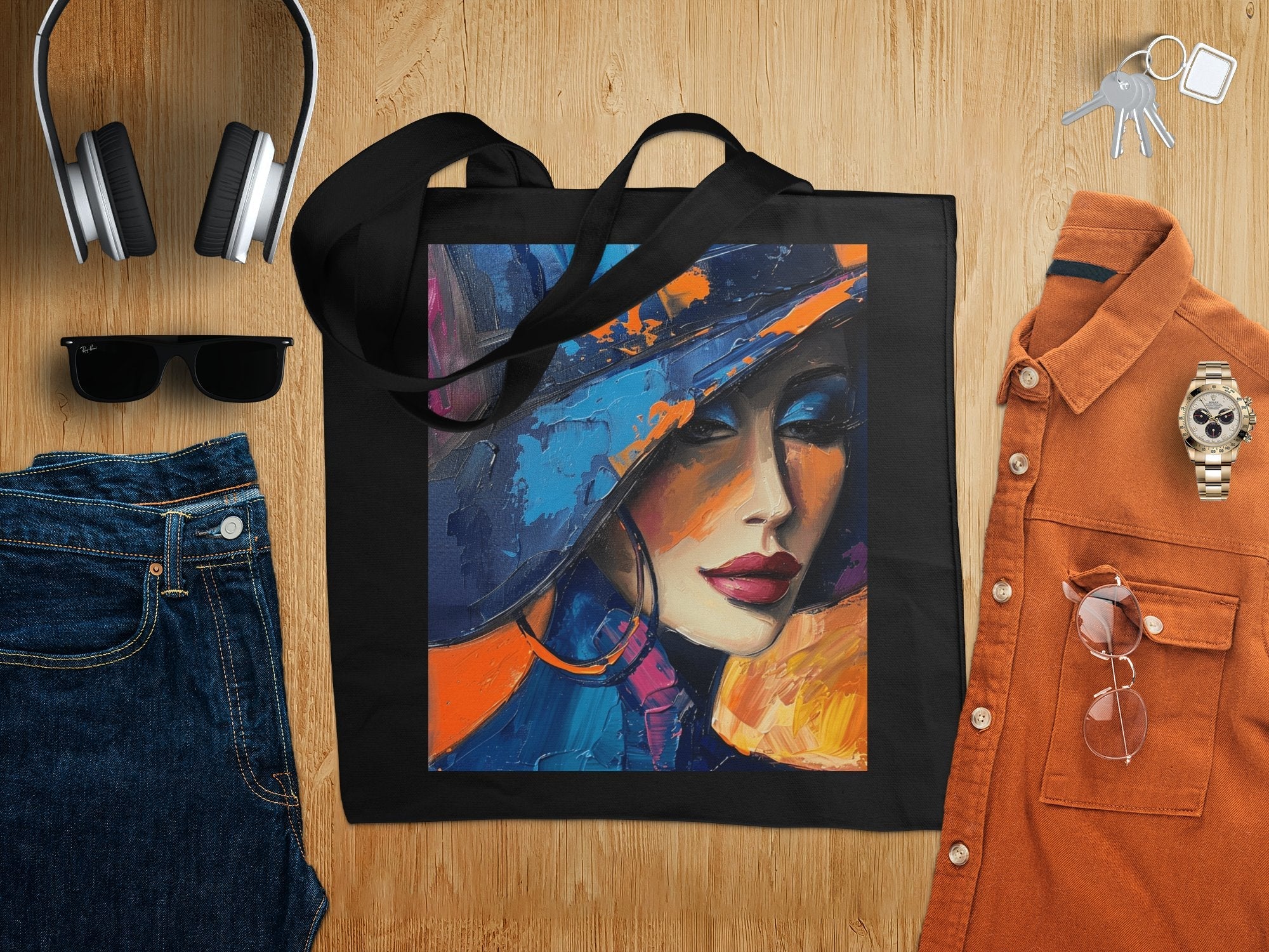 Isabella Fontaine Tote Bag - Craig Michael Design