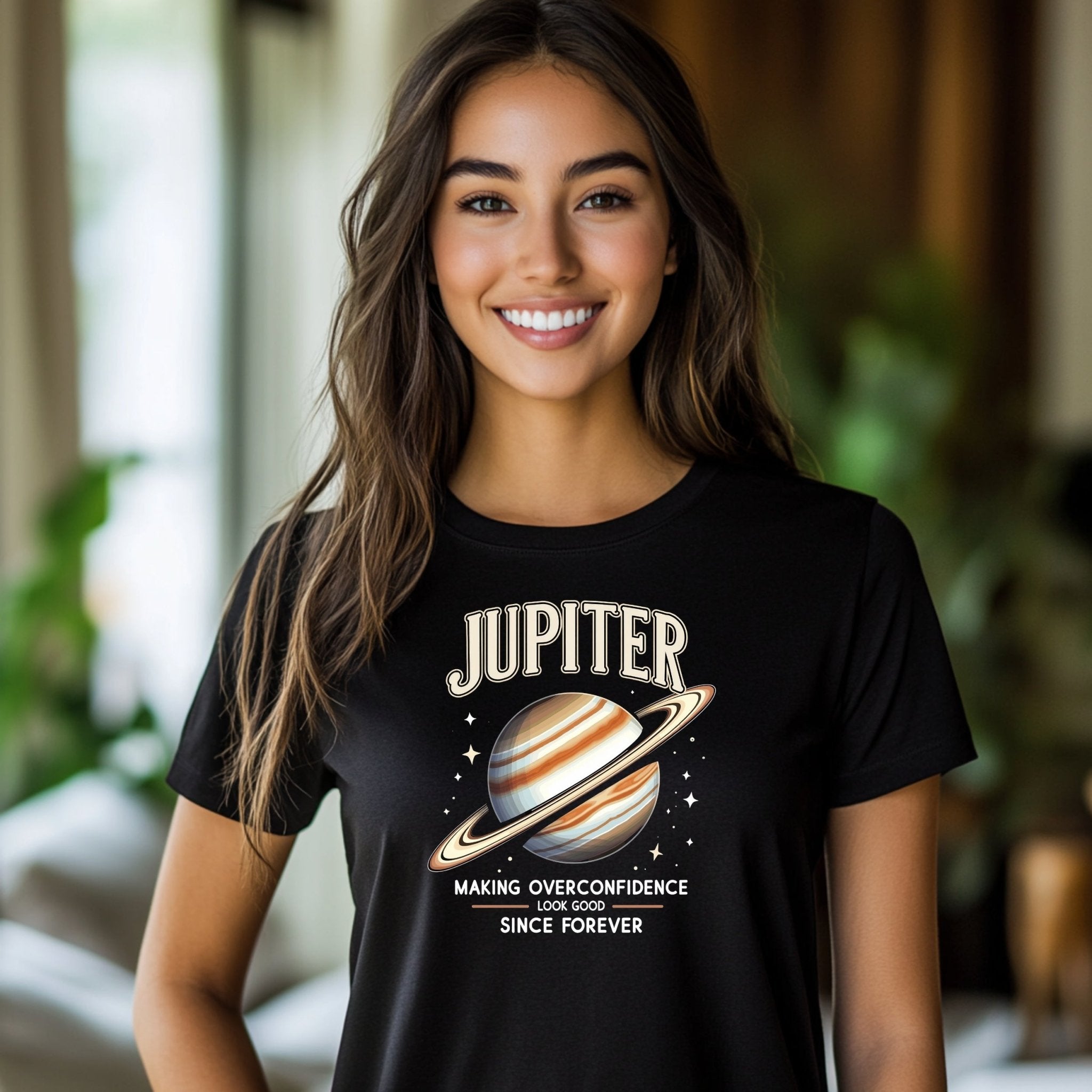 Jupiter Astrology T Shirt, Making Overconfidence Look Good, Unique Astrology Gift, Trendy Astrological Tee, Planet Design Shirt - Craig Michael Design