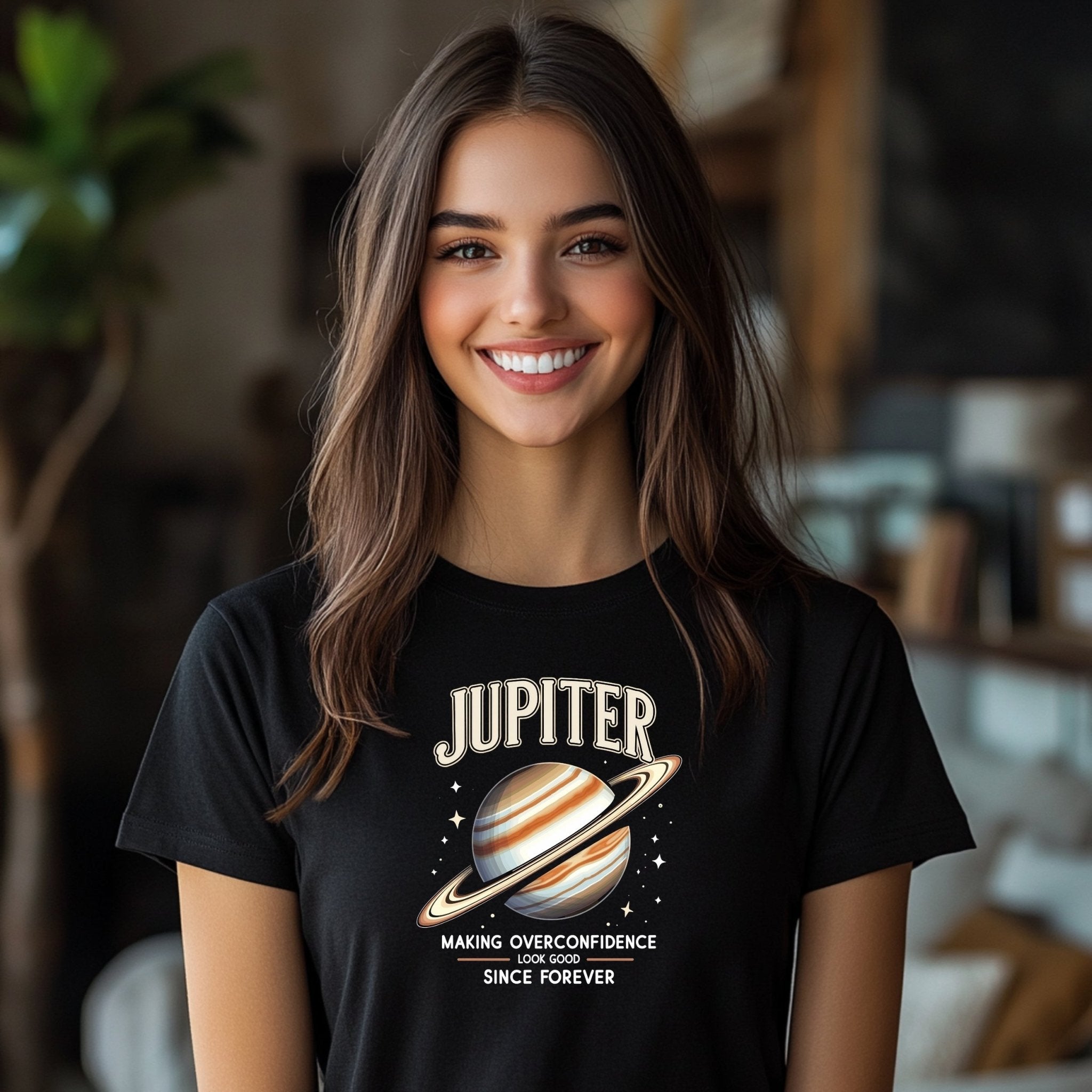 Jupiter Astrology T Shirt, Making Overconfidence Look Good, Unique Astrology Gift, Trendy Astrological Tee, Planet Design Shirt - Craig Michael Design